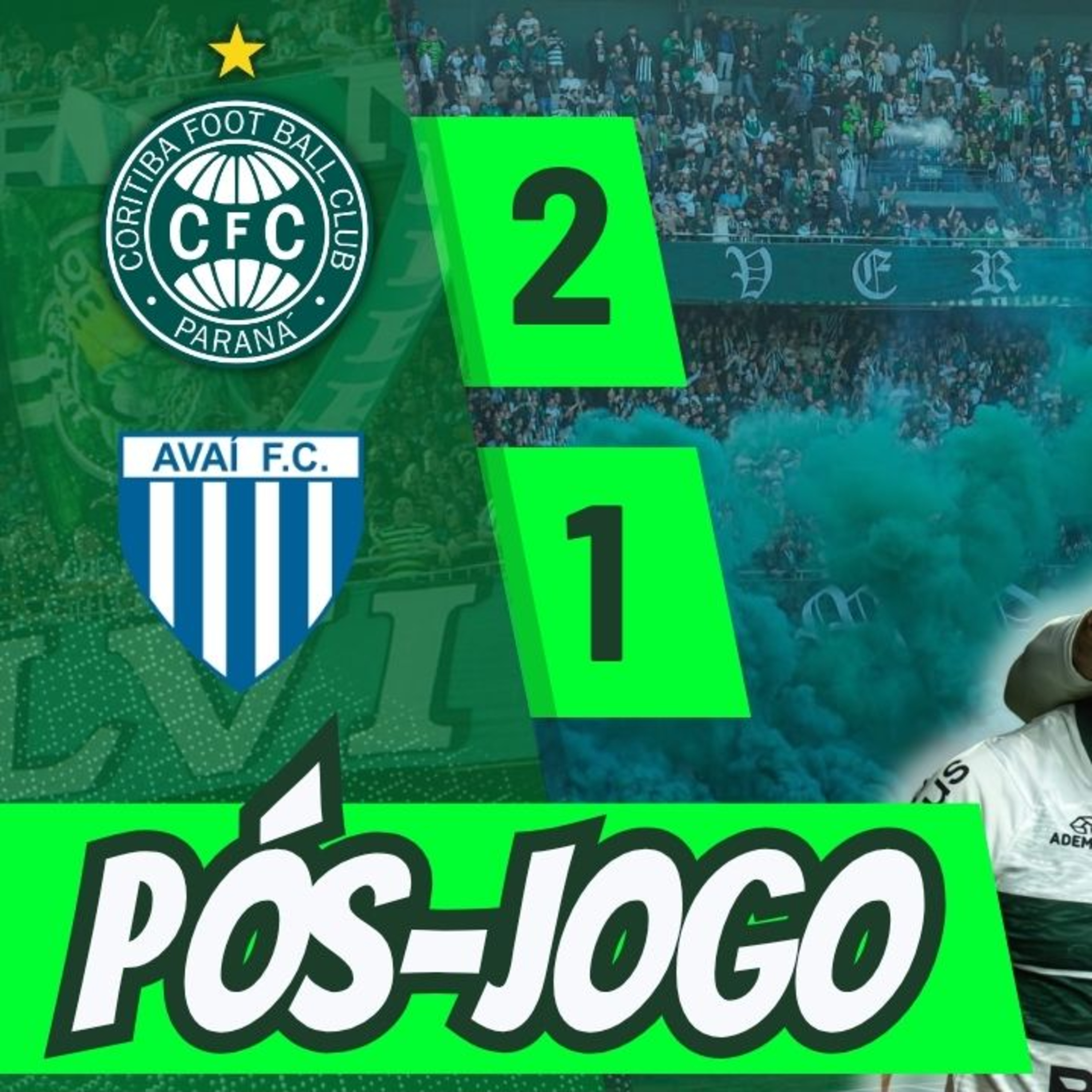 CORITIBA 2 x 1 AVAÍ | FOI NA RAÇA | PÓS-JOGO #25 episode artwork