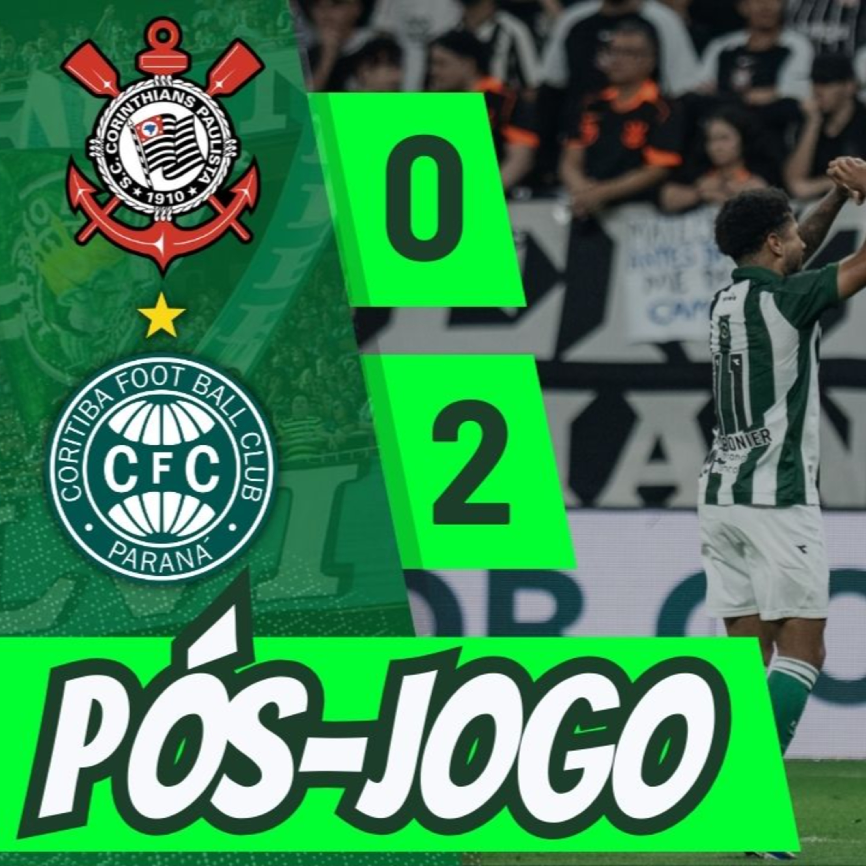 LIVE PÓS-JOGO | CORINTHIANS 0x2 CORITIBA | TABU QUEBRADO EM SÃO PAULO! episode artwork