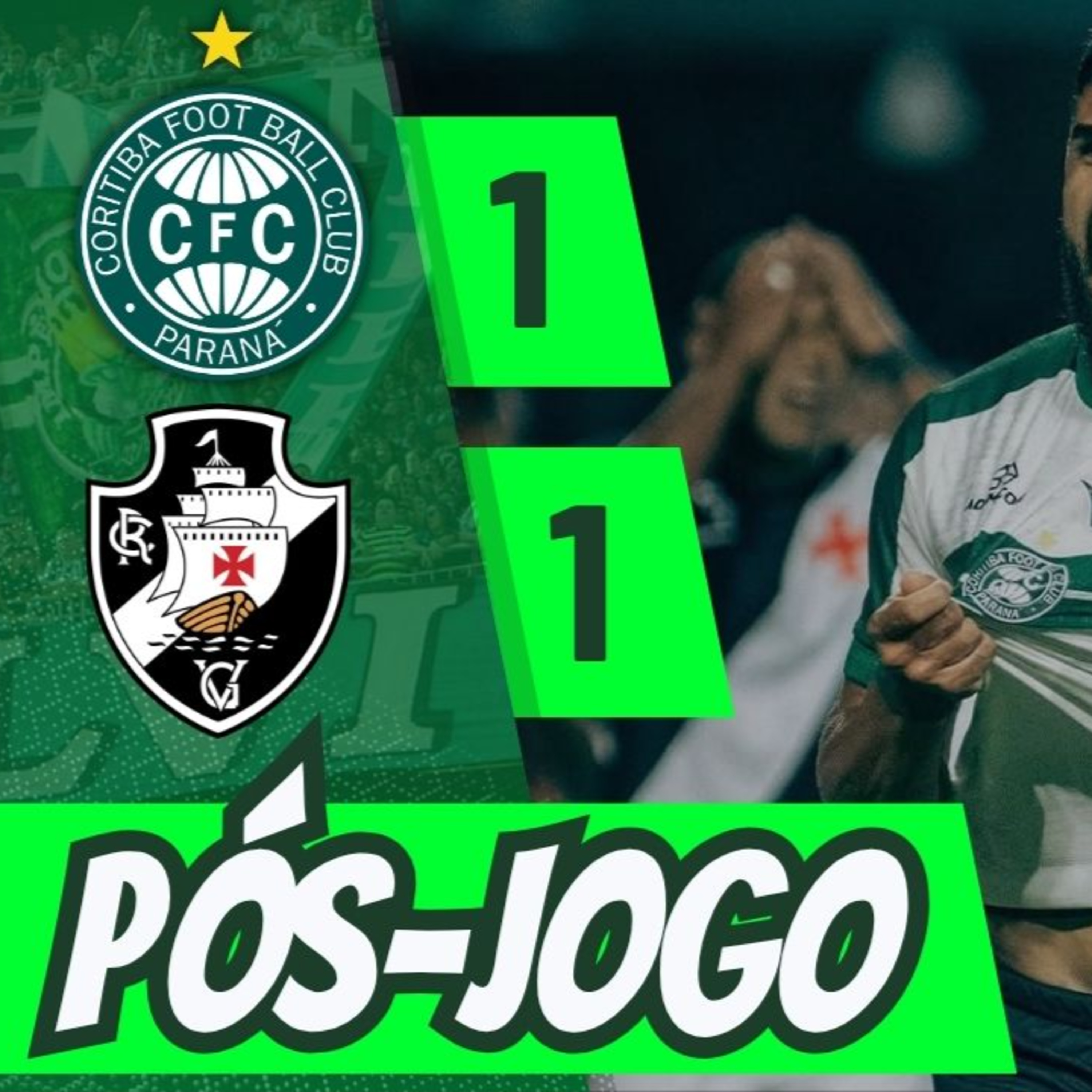 LIVE PÓS-JOGO | CORITIBA 1x1 VASCO | COXA BUSCA EMPATE NO FINAL episode artwork