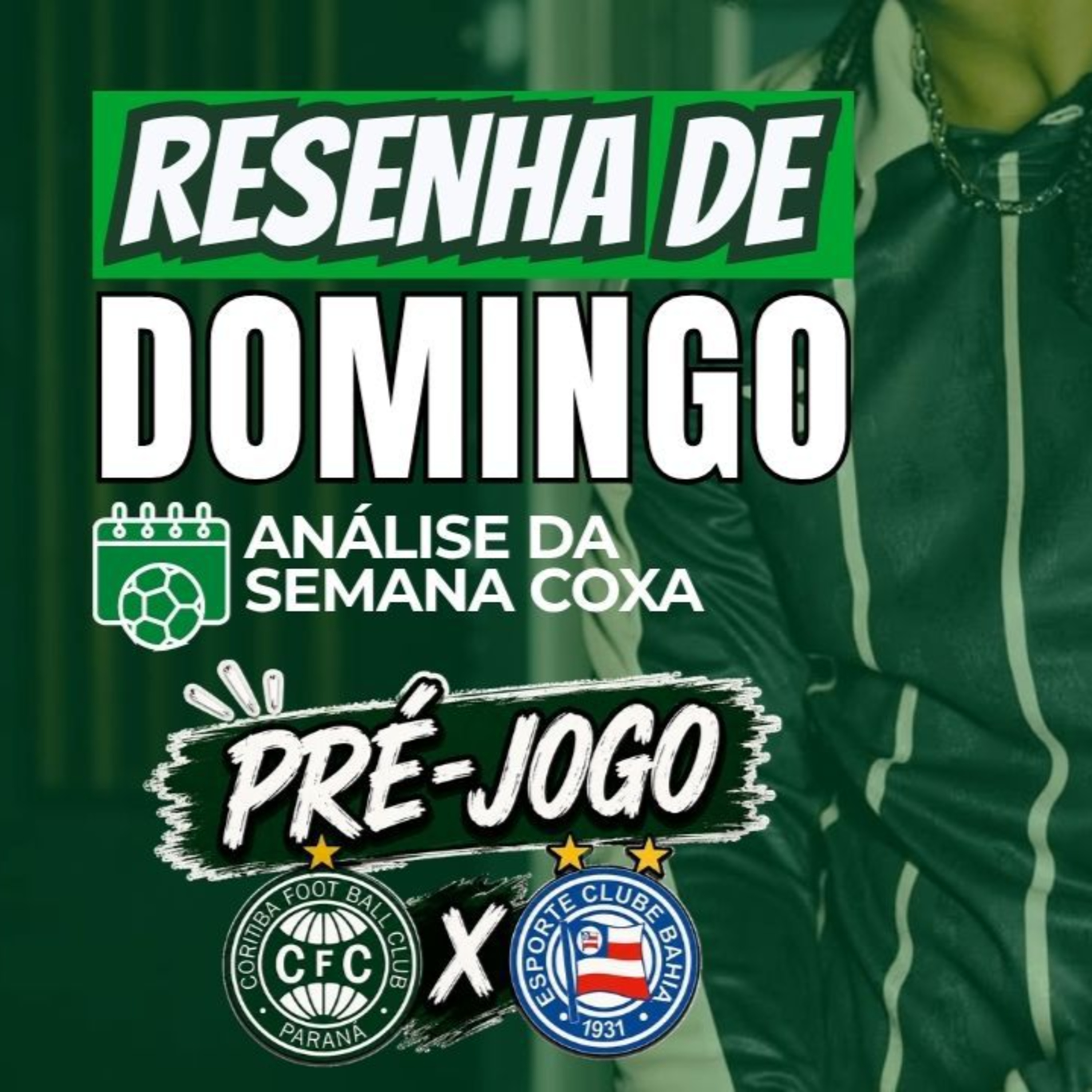 RESENHA DE DOMINGO + PRÉ-JOGO CORITIBA X BAHIA + NOVA CAMISA JOGADEIRA! 🍻 episode artwork