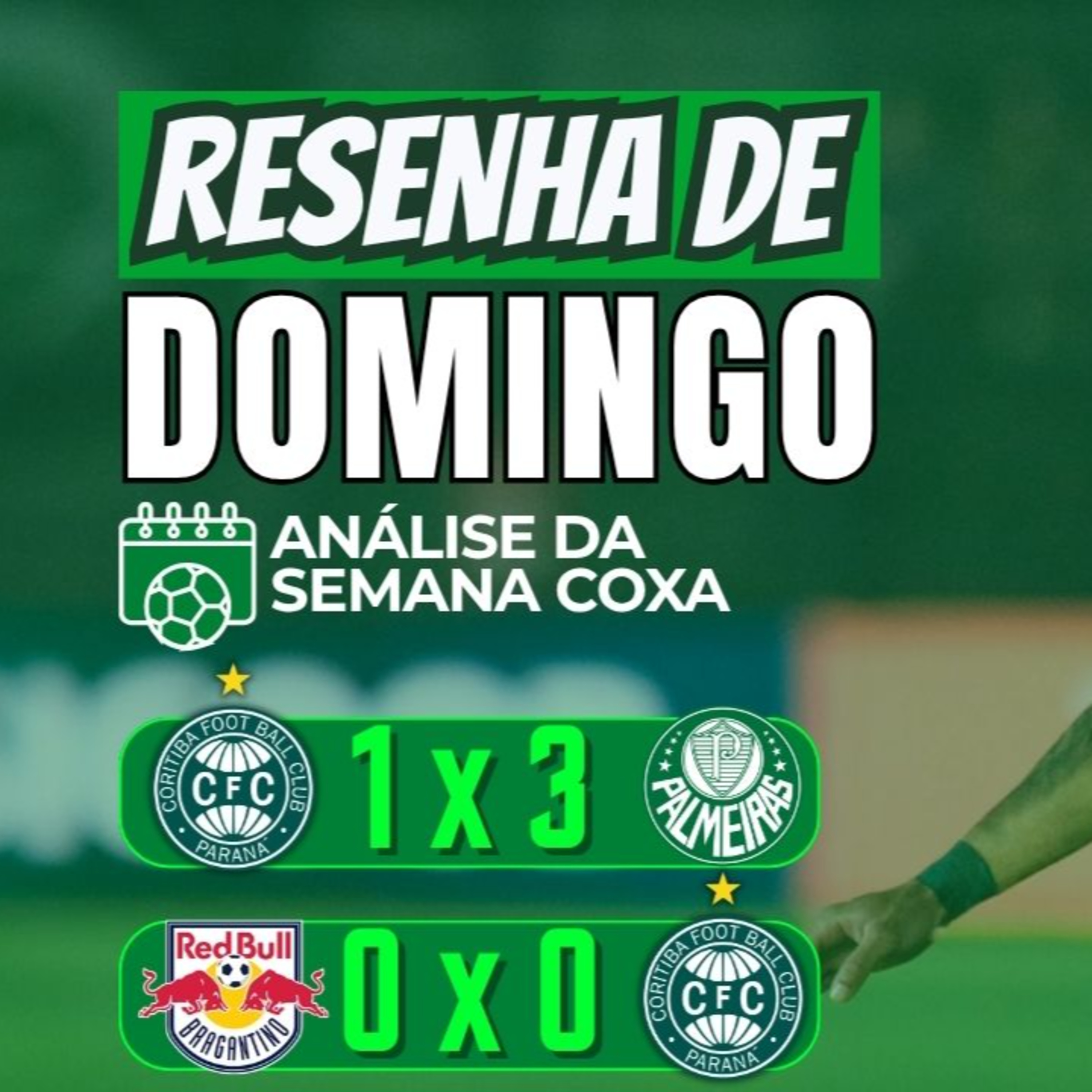  RESENHA DE DOMINGO | A SEMANA DO CORITIBA: DERROTA NO COUTO E EMPATE EM BRAGANÇA! 🍻 episode artwork