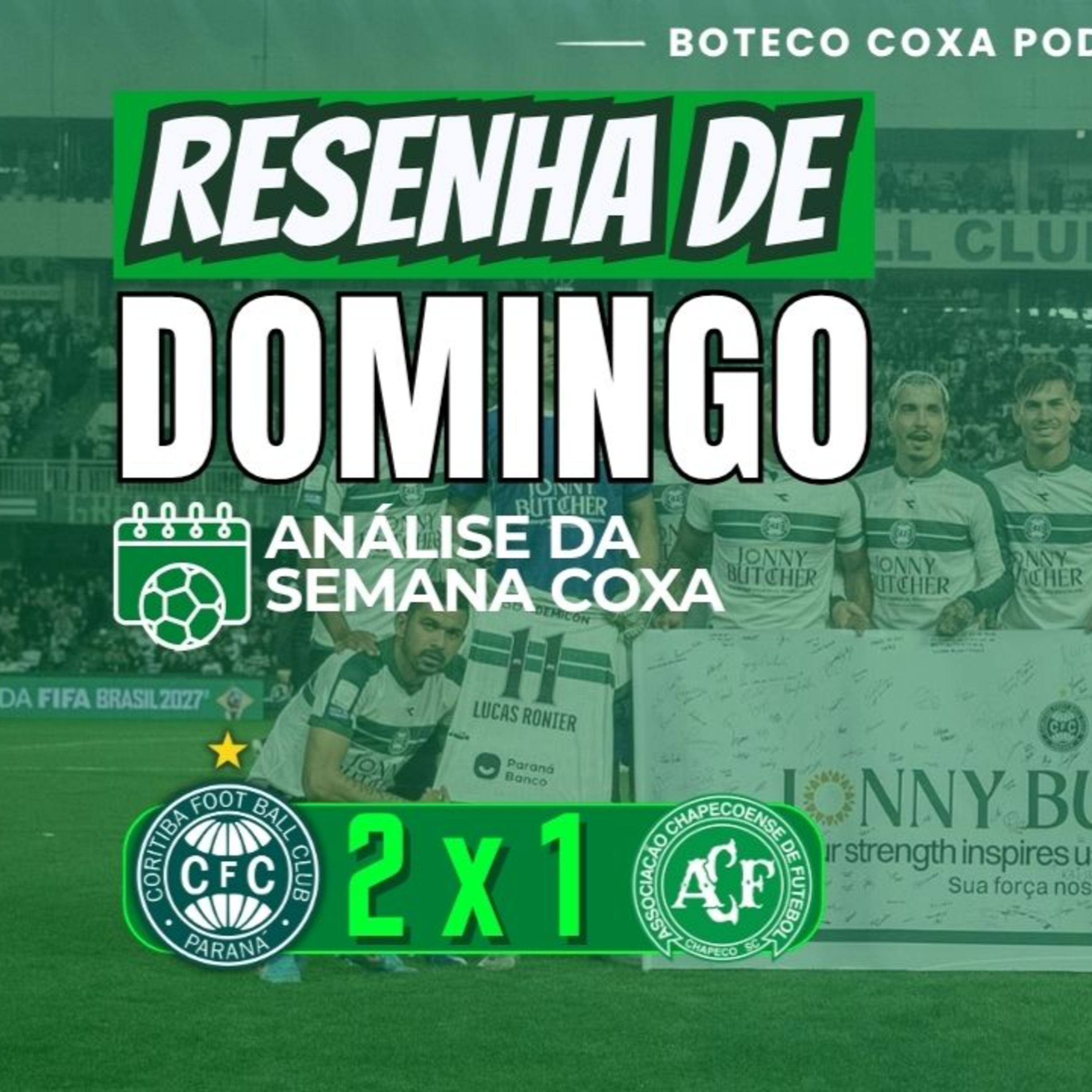 🟢 RESENHA DE DOMINGO | COXA VENCE A CHAPE, MAS LESÕES PREOCUPAM! episode artwork