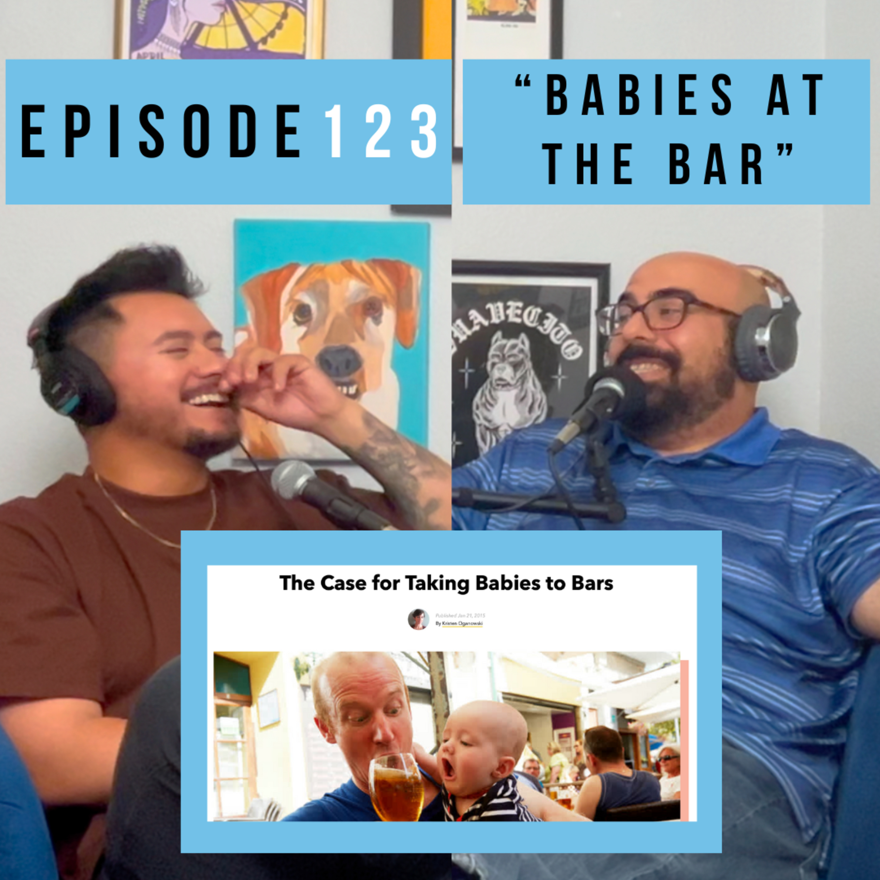 Episode 123: “Babies At The Bar" episode artwork
