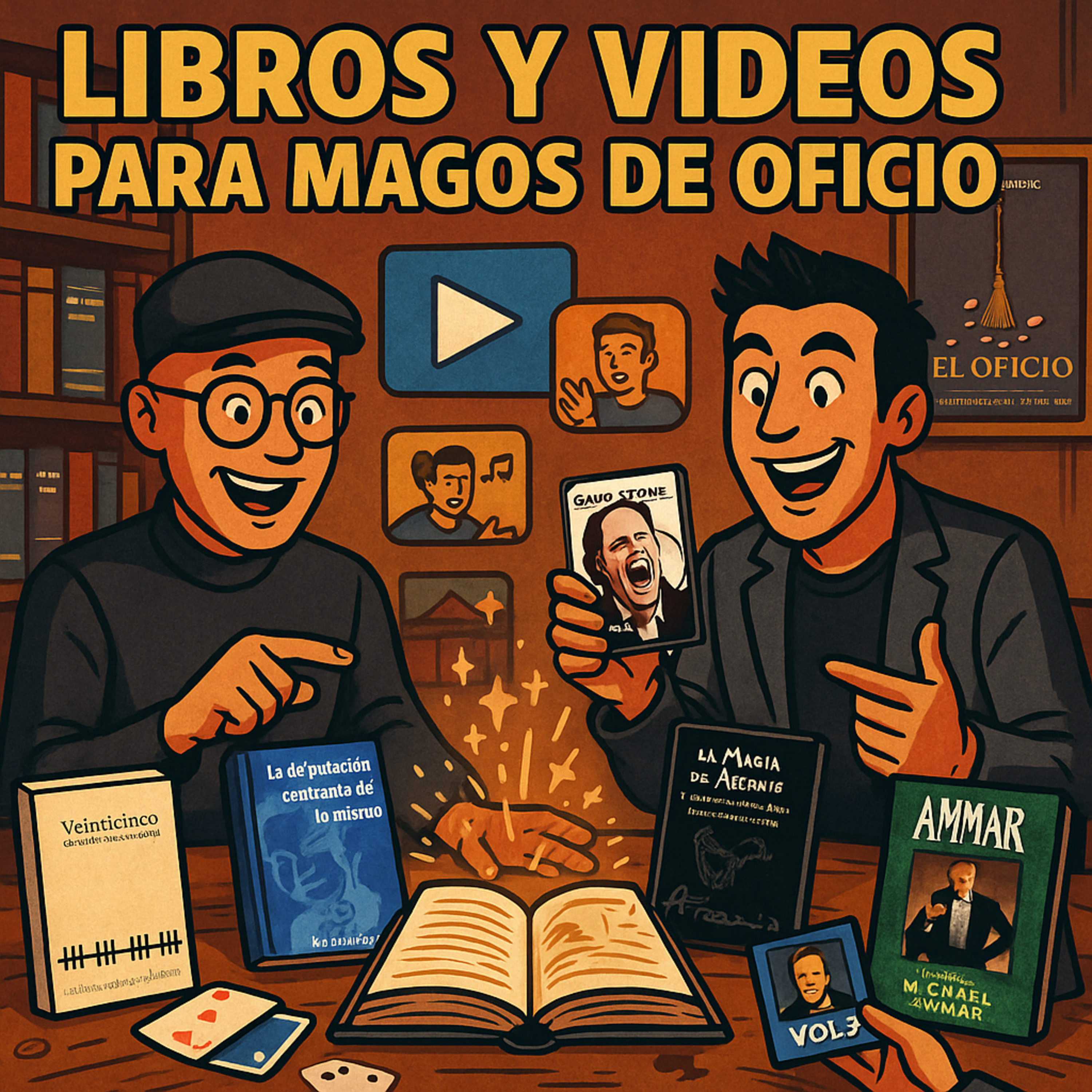 El Oficio 44: Libros y videos para magos de oficio📚