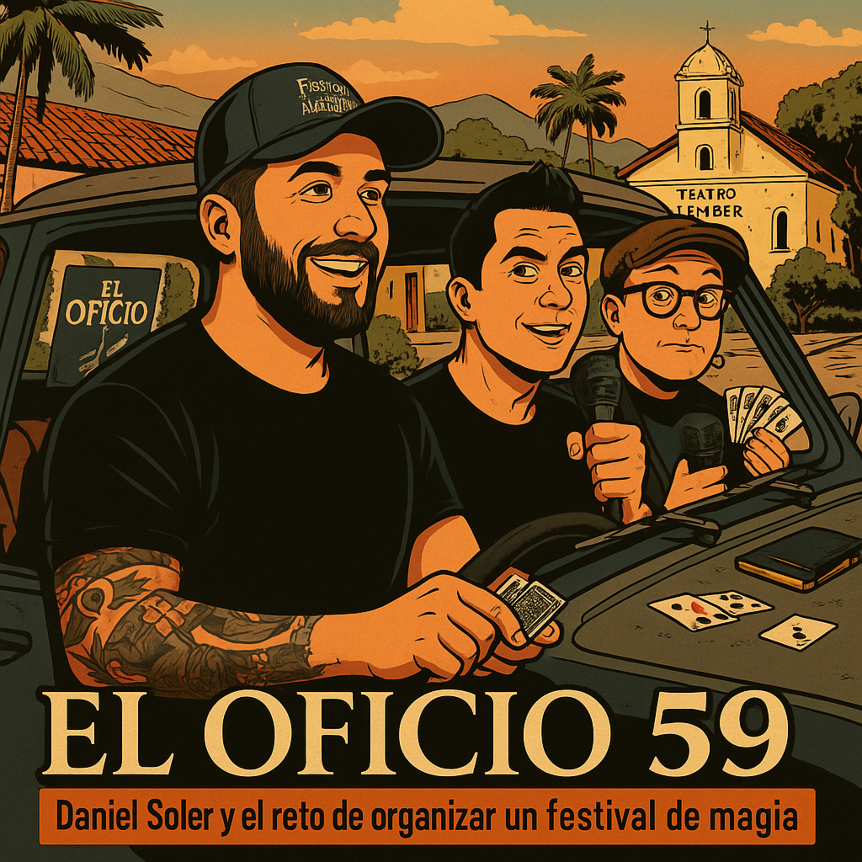 El Oficio 59: organizando su primer festival de magia con Daniel Soler 🌟 episode artwork