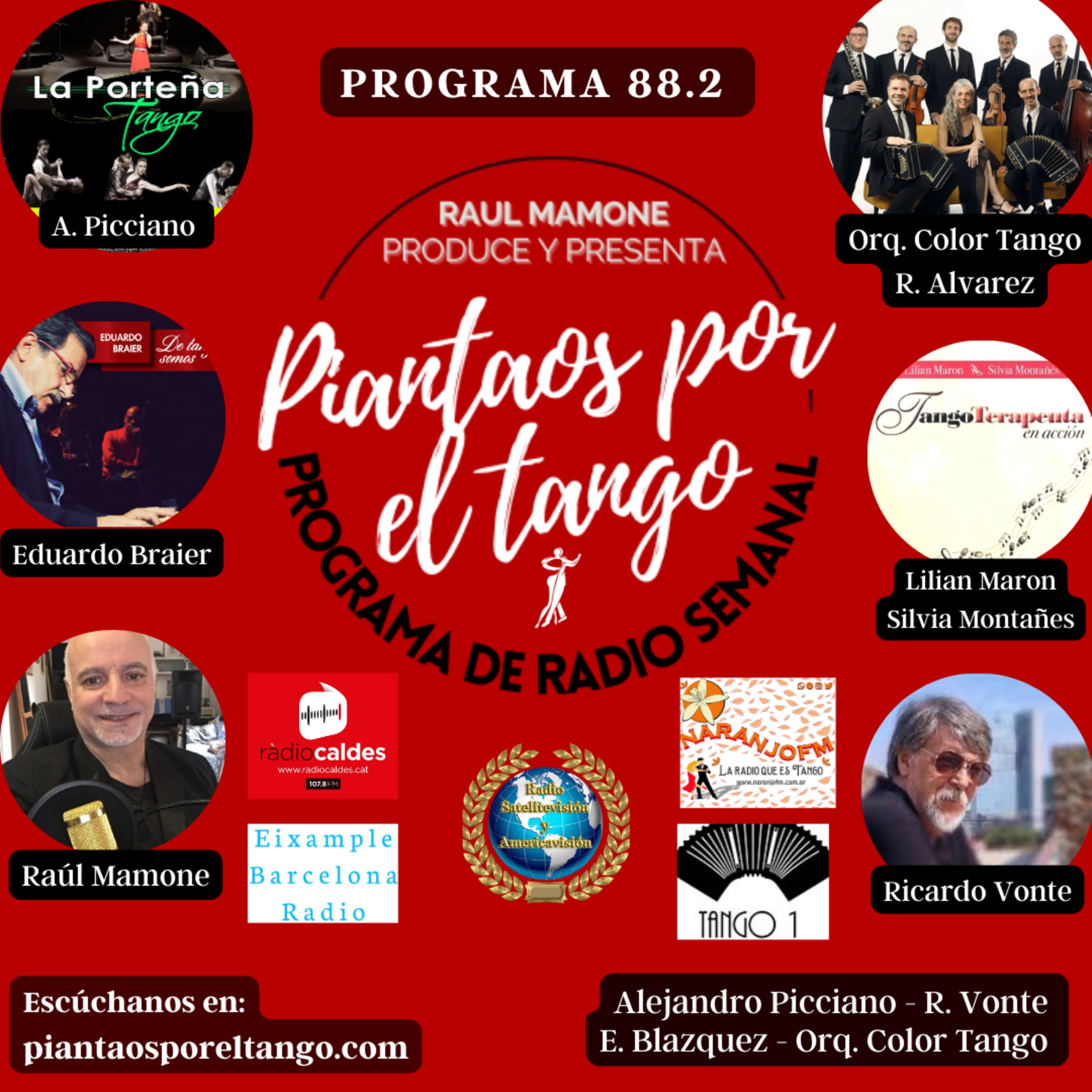 Piantaos por el Tango - Raúl Mamone