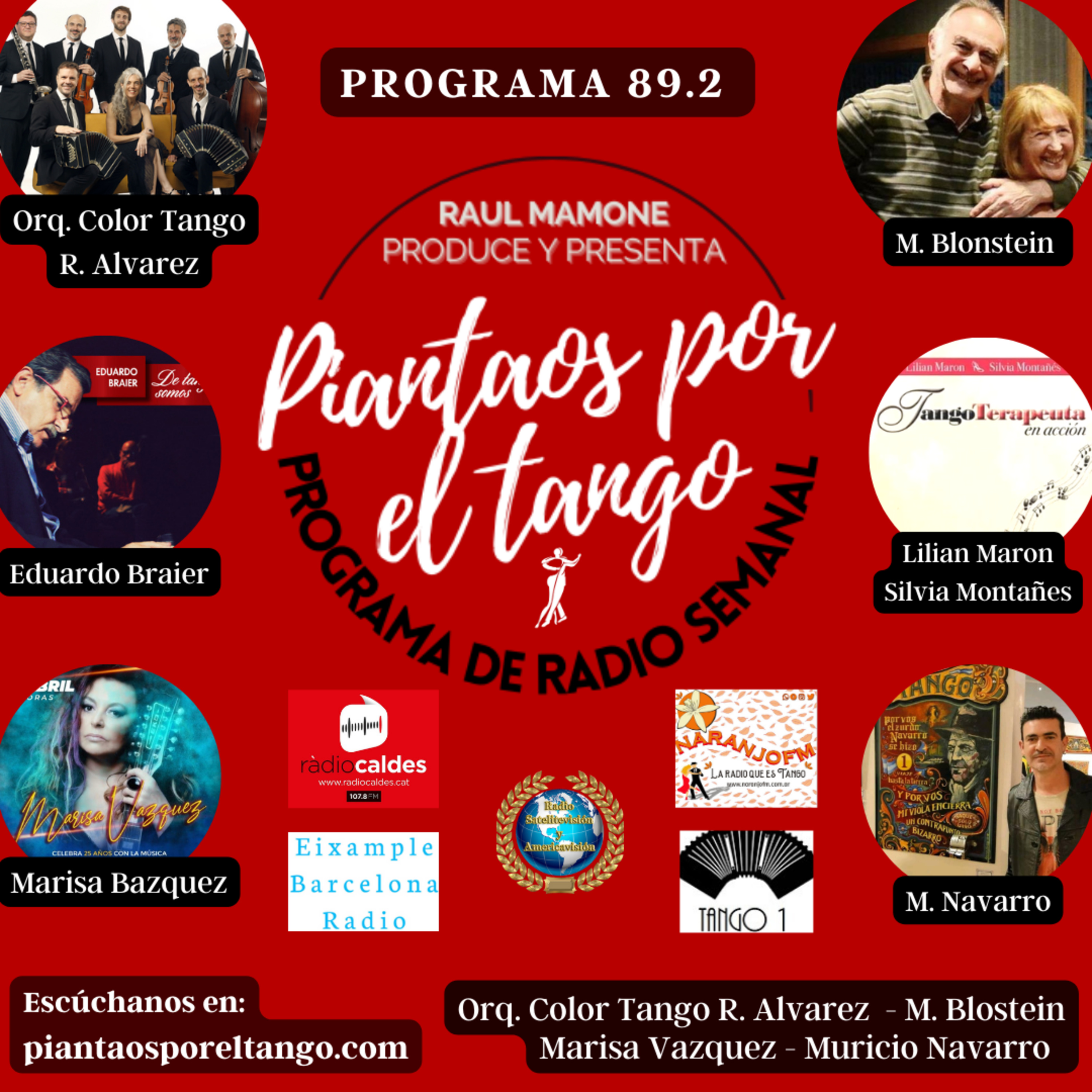 Piantaos por el Tango - Raúl Mamone