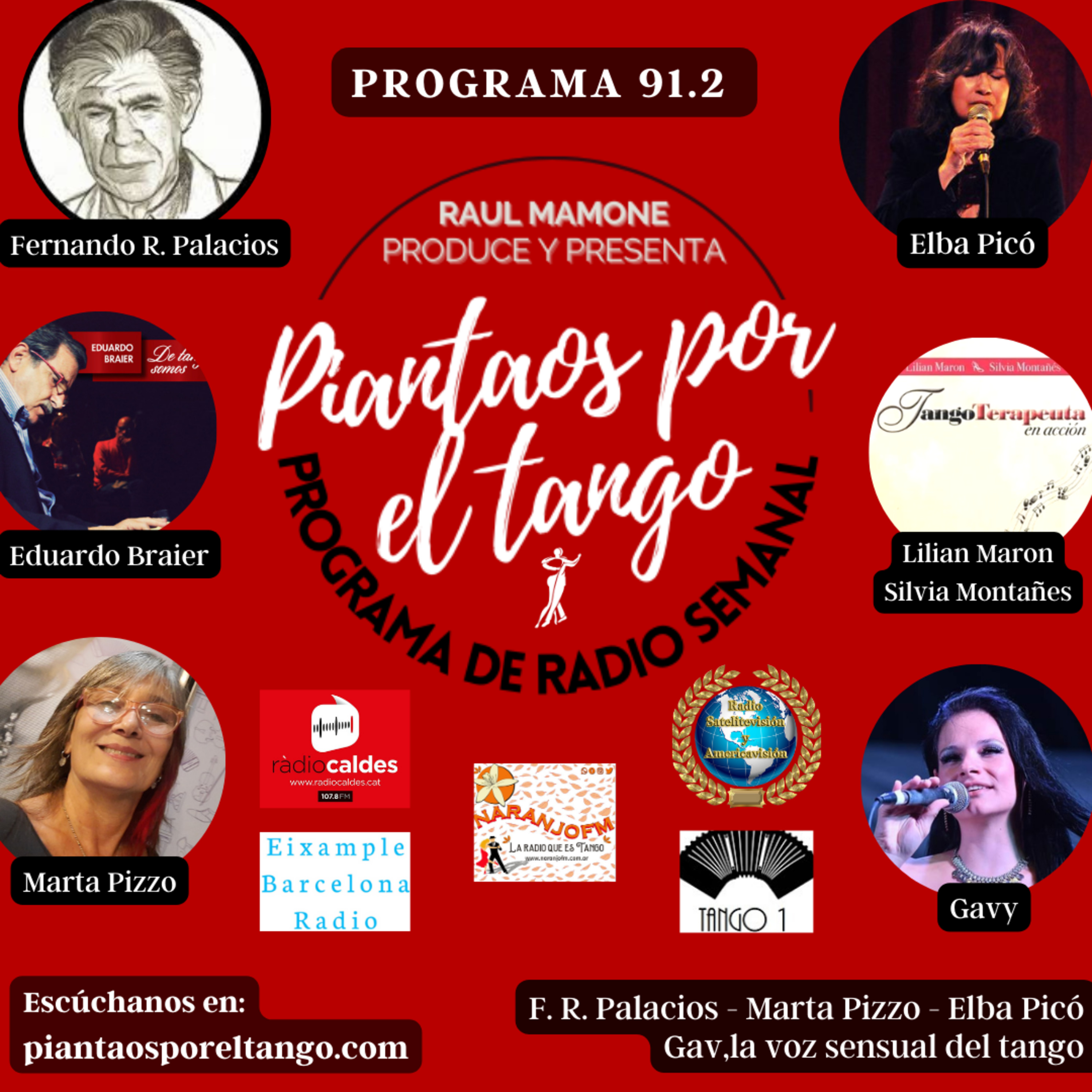 Piantaos por el Tango - Raúl Mamone