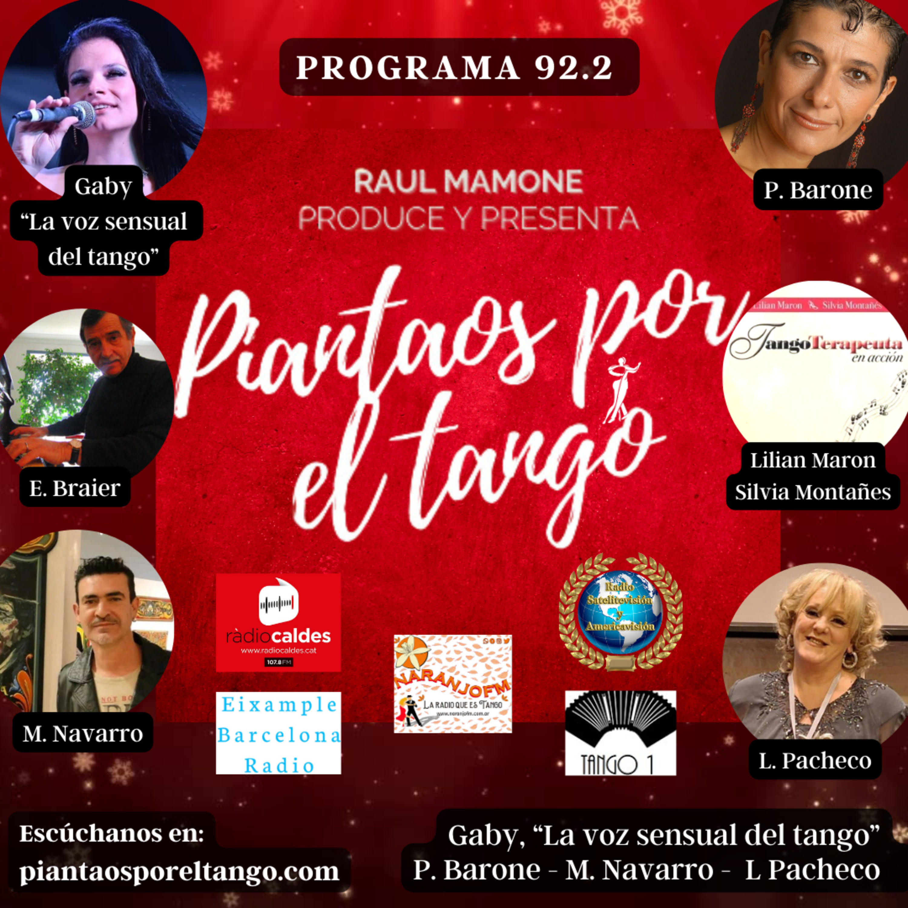 Piantaos por el Tango - Raúl Mamone