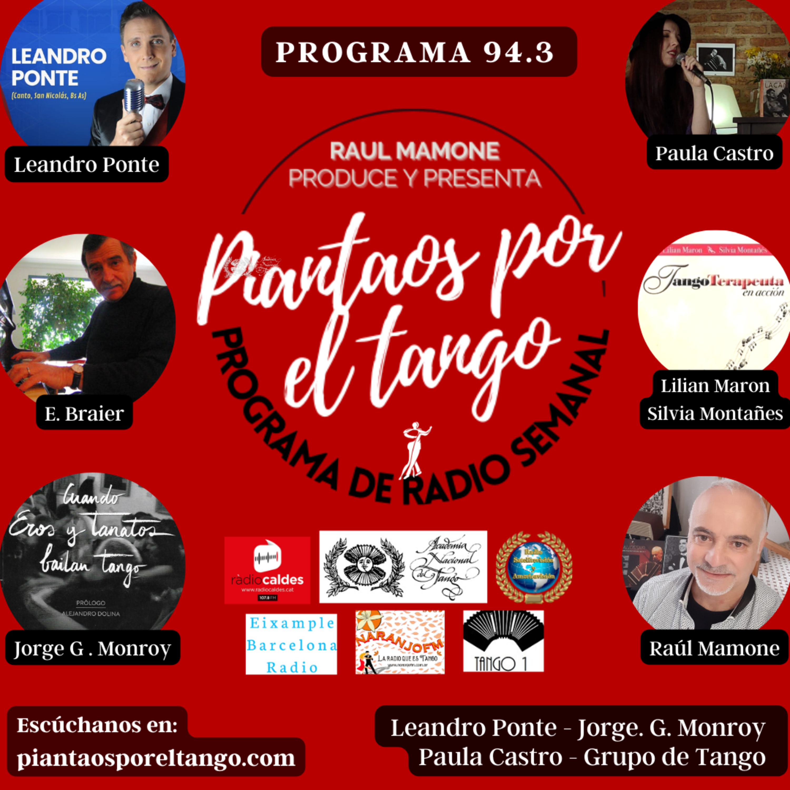 Piantaos por el Tango - Raúl Mamone
