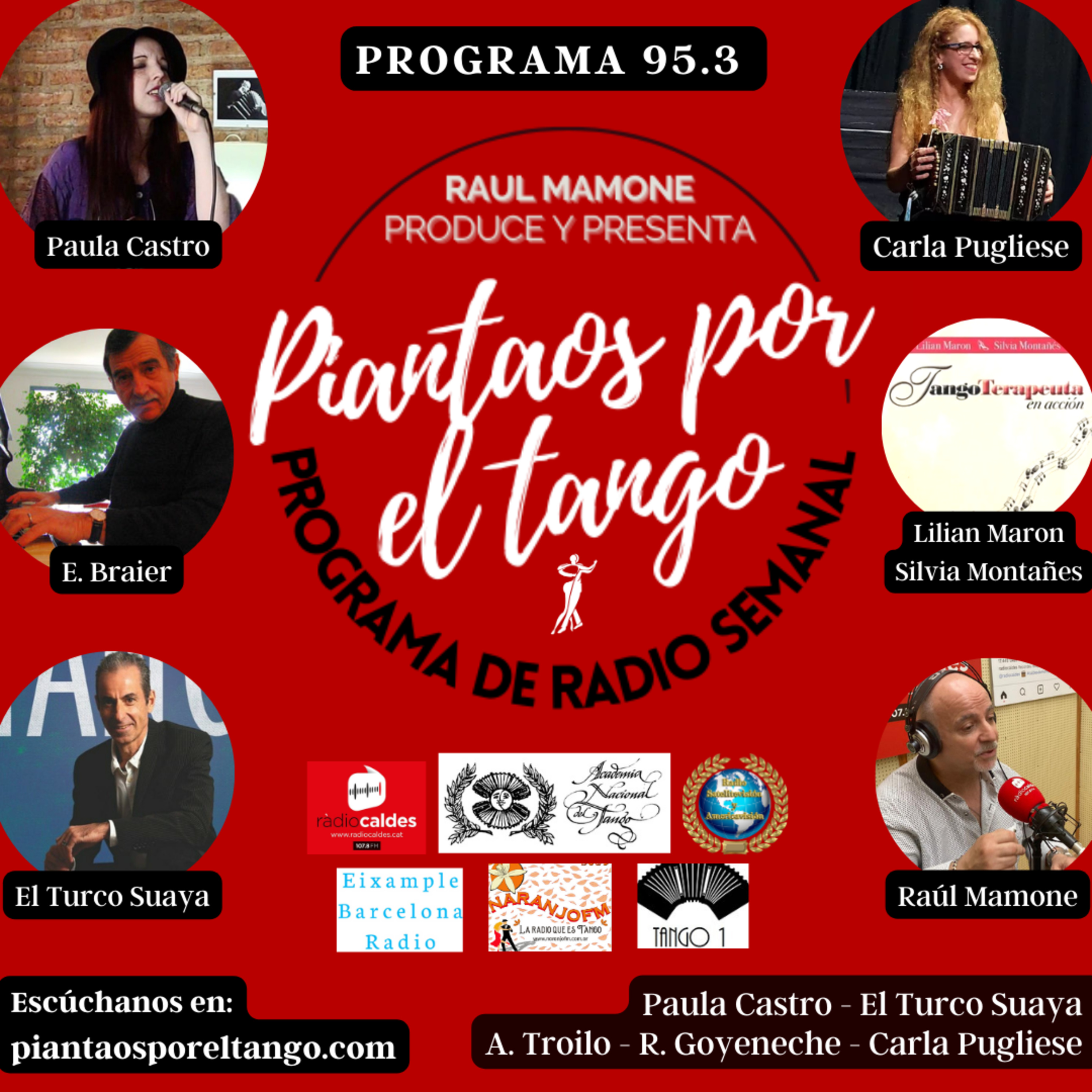 Piantaos por el Tango - Raúl Mamone