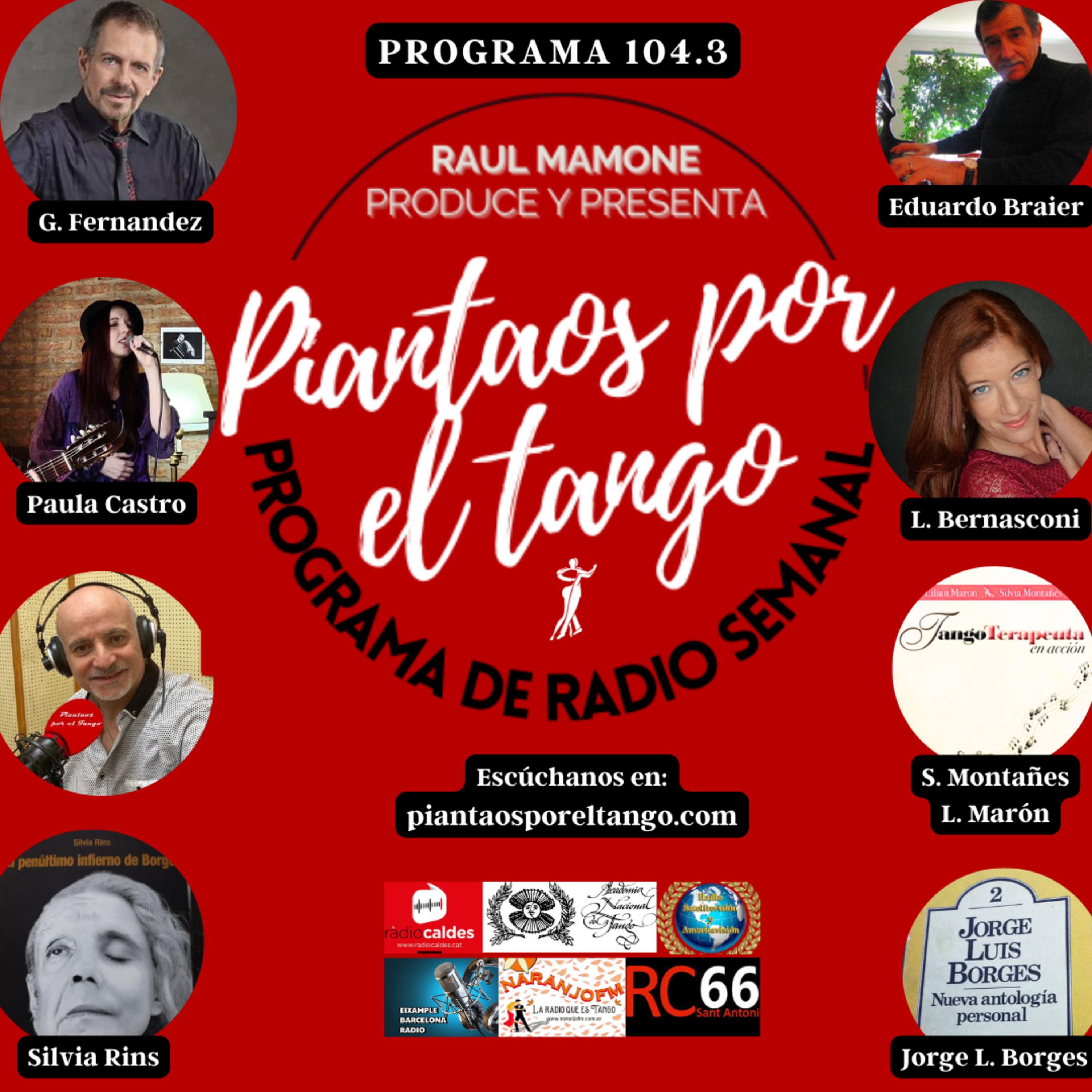 Piantaos por el Tango - Raúl Mamone