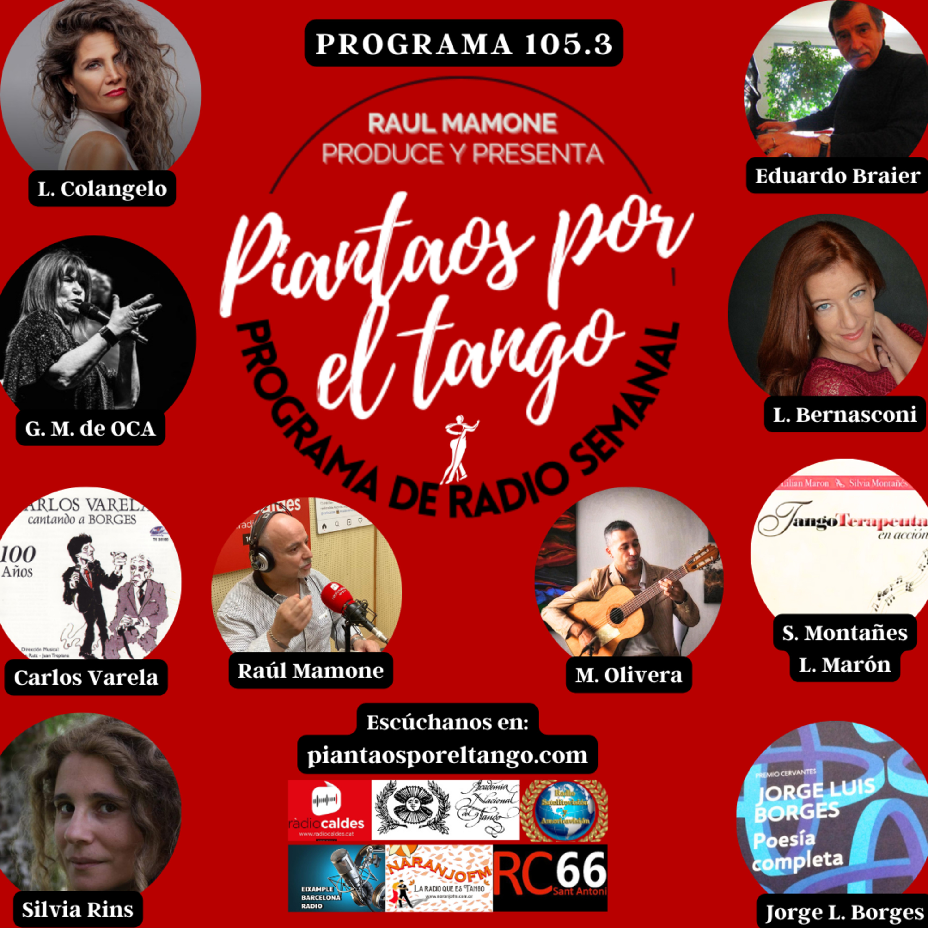 Piantaos por el Tango - Raúl Mamone