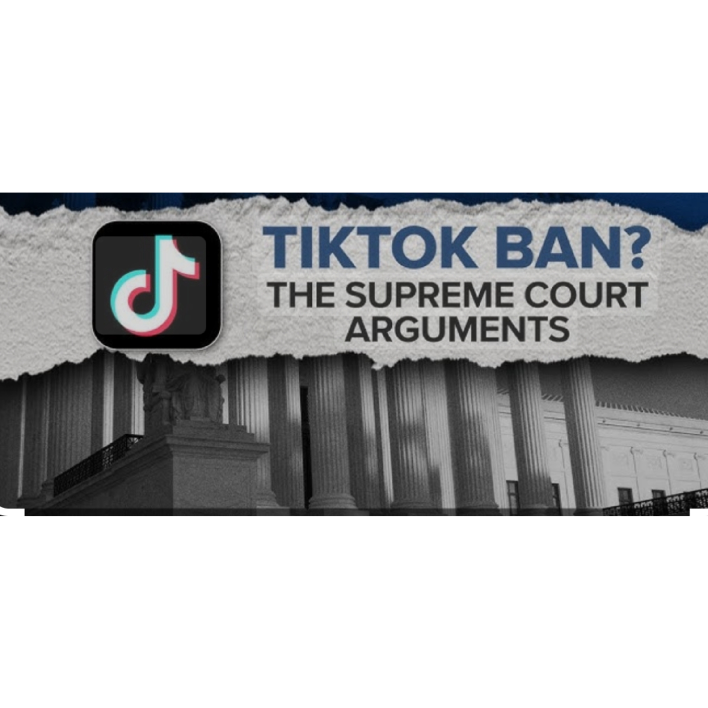 TikTok ban before the Supreme Court ⚖️. Episode 2 #SupremeCourt #TikTok #Law #Ban #Technology episode artwork