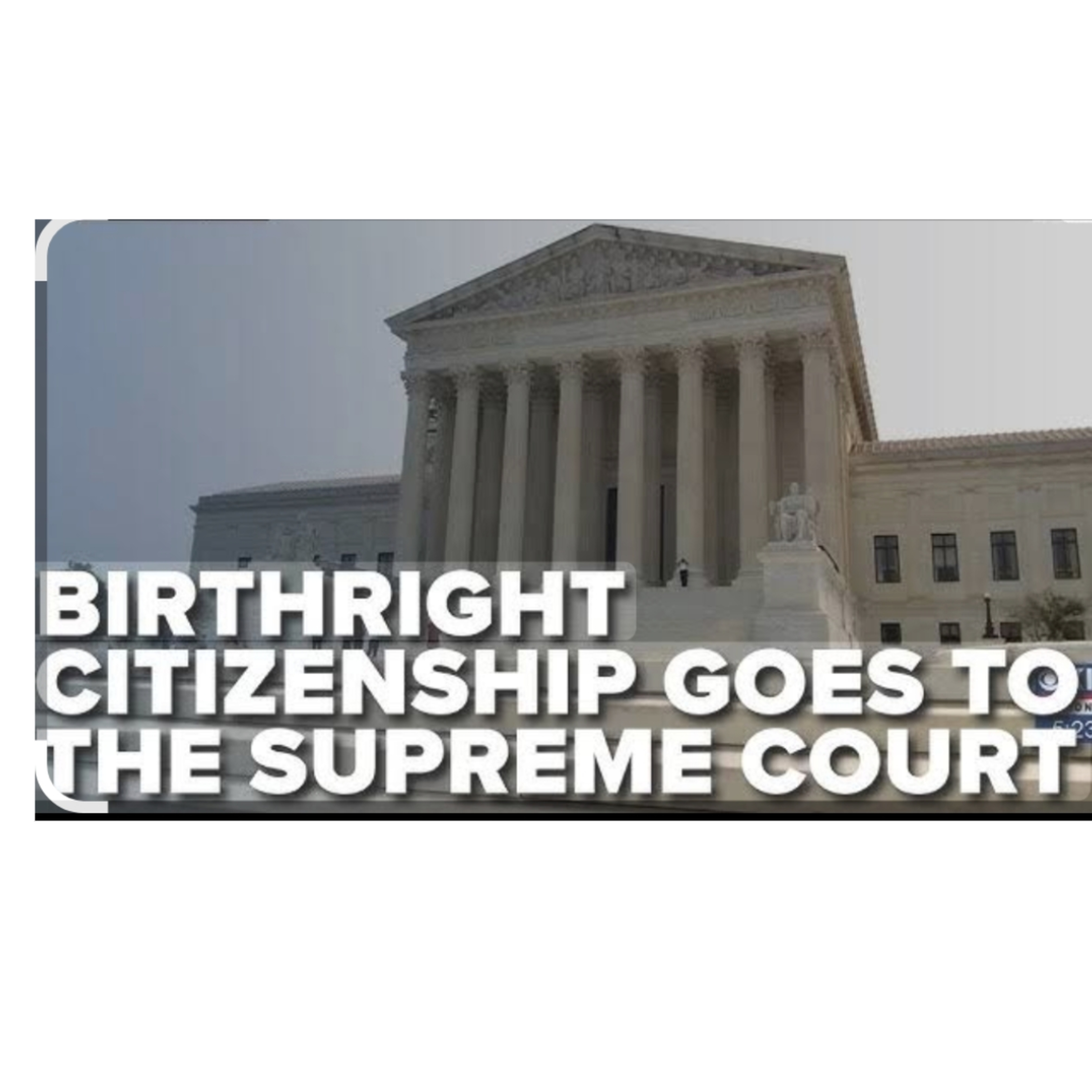 Part 2 of the birthright citizenship case before the Supreme Court.