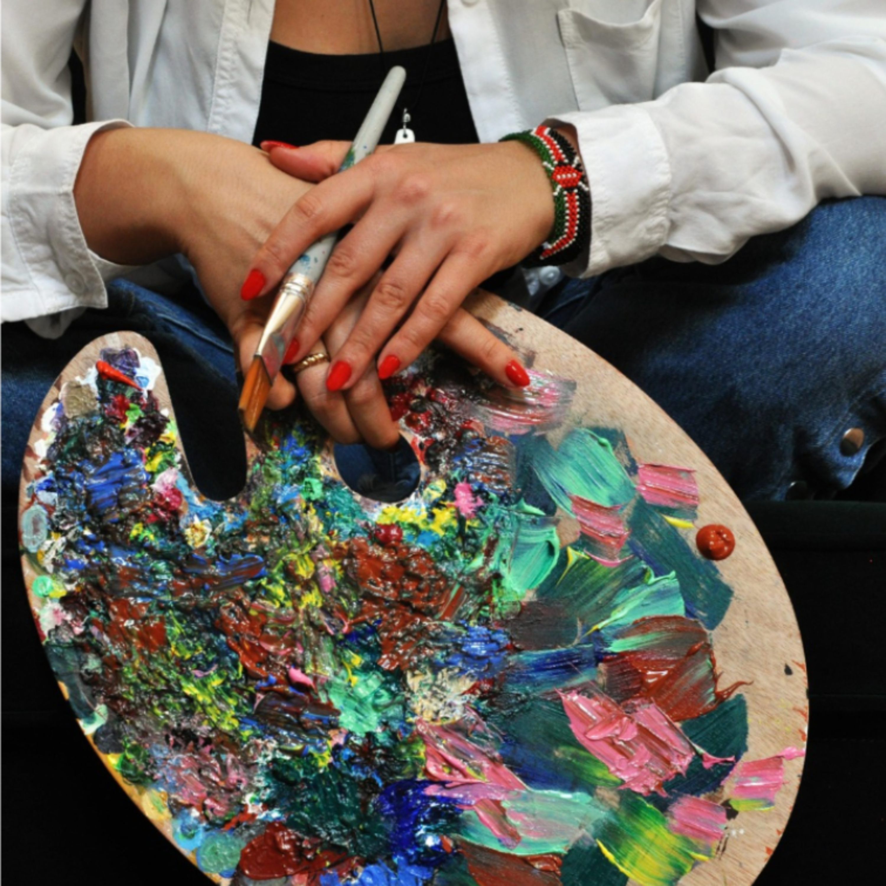 Interview with an amazing artist, Hadassah Fiorini episode artwork
