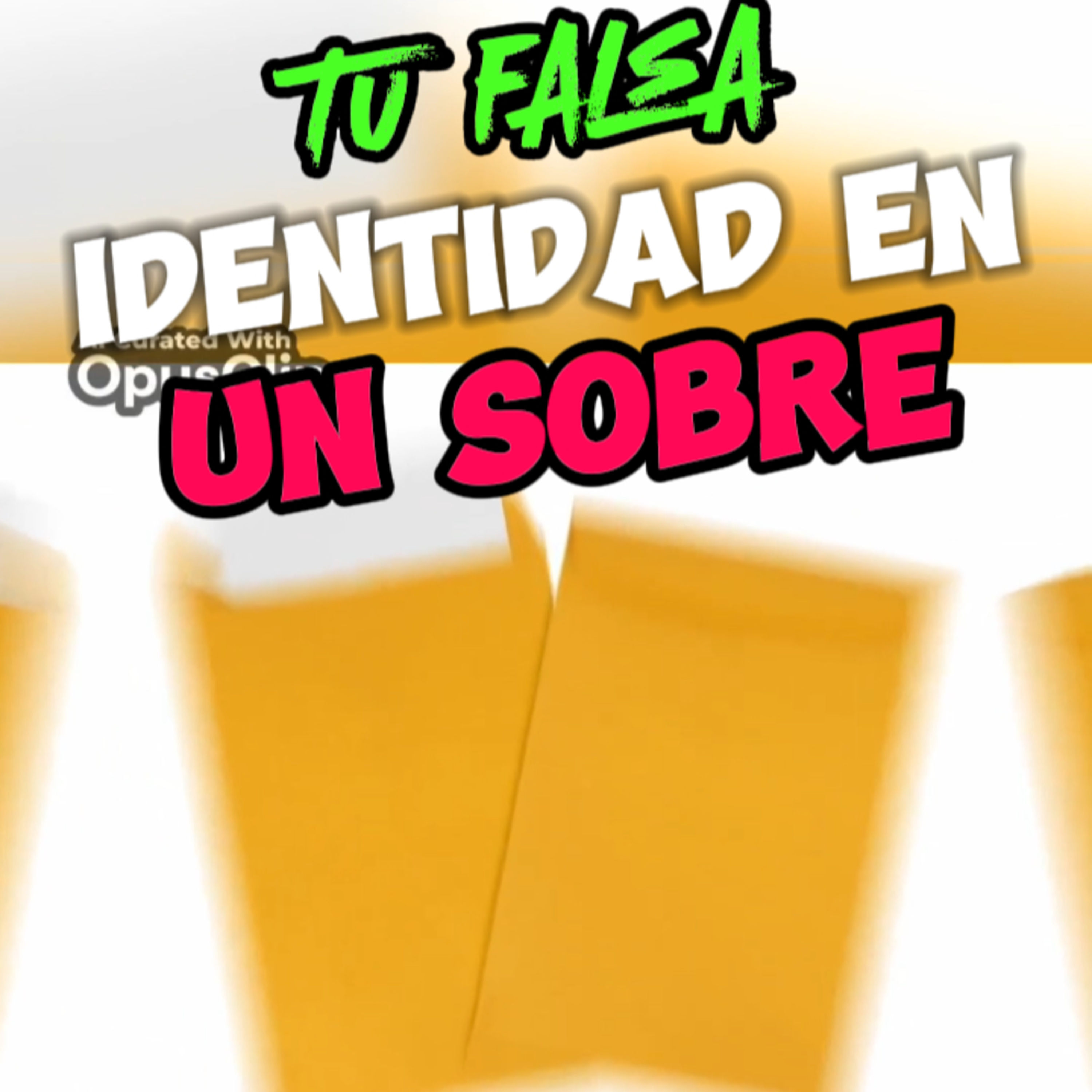 🥸“TU FALSA IDENTIDAD EN UN SOBRE” 🕵🏻‍♂️CLa Recibes En 24 Hrs🎩 #coartadas episode artwork