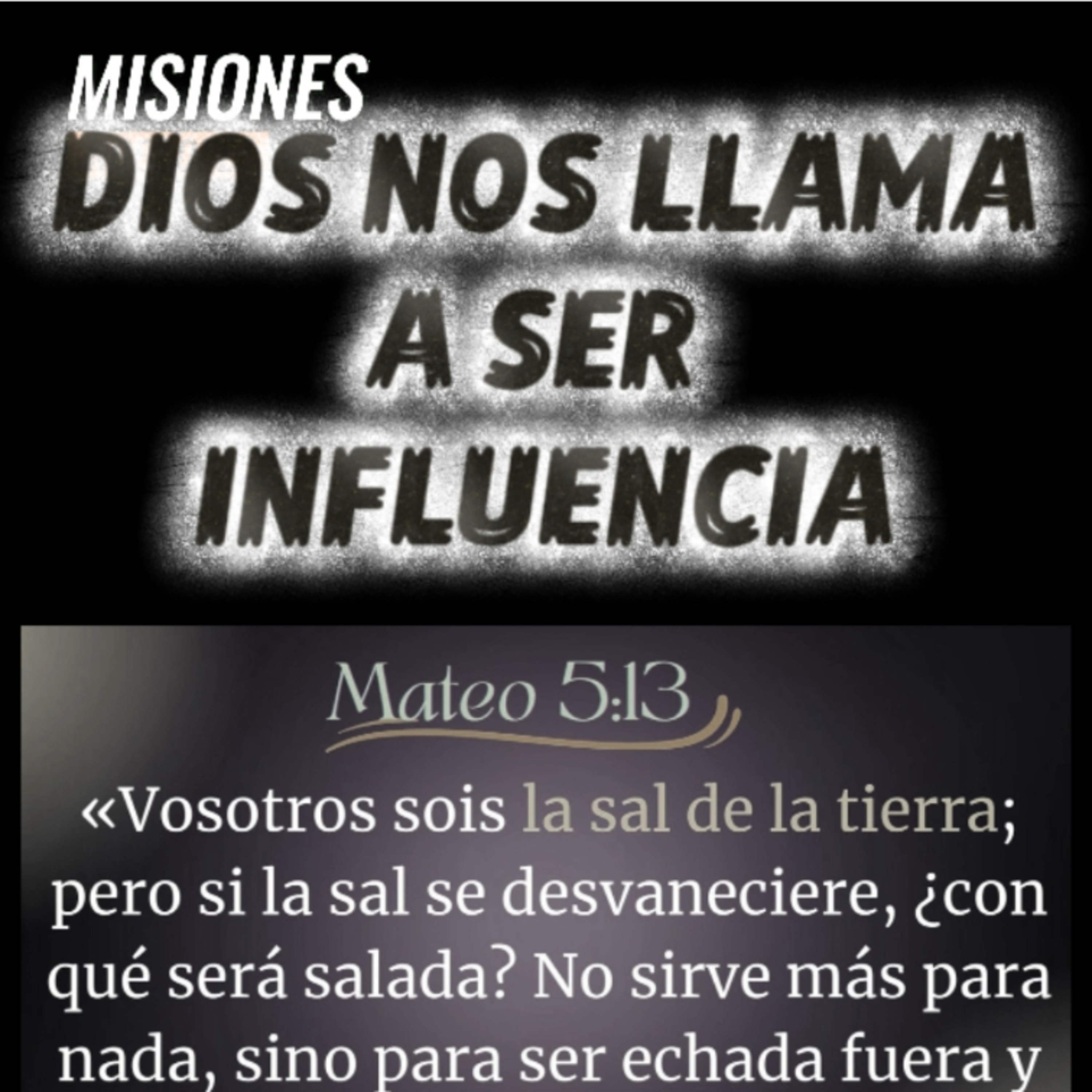 #8 👀"DIOS NOS LLAMA A SER INFLUENCIA" 😳 ⭐️Sigue La Serie en YouTube/NoeLopezOficial #influencia episode artwork