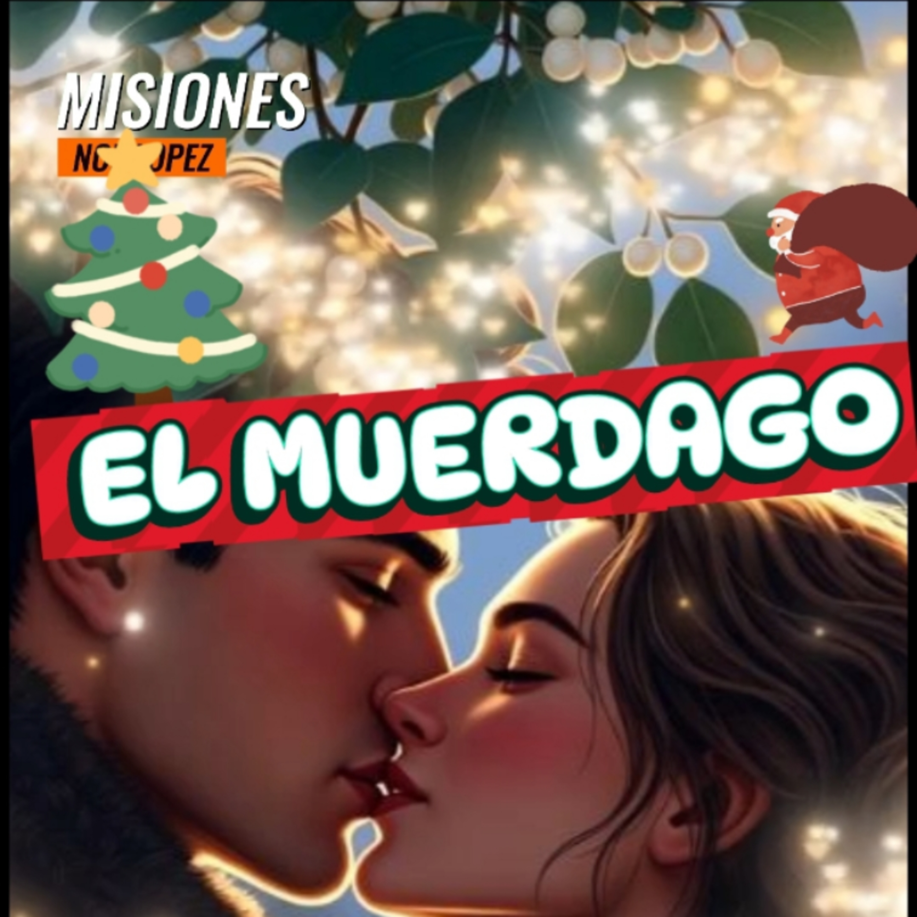 #17 🎄"PORQUE EL BESO DEL MUERDAGO" ❓️ ☃️ Sigue La Serie en YouTube/NoeLopezOficial #besos episode artwork