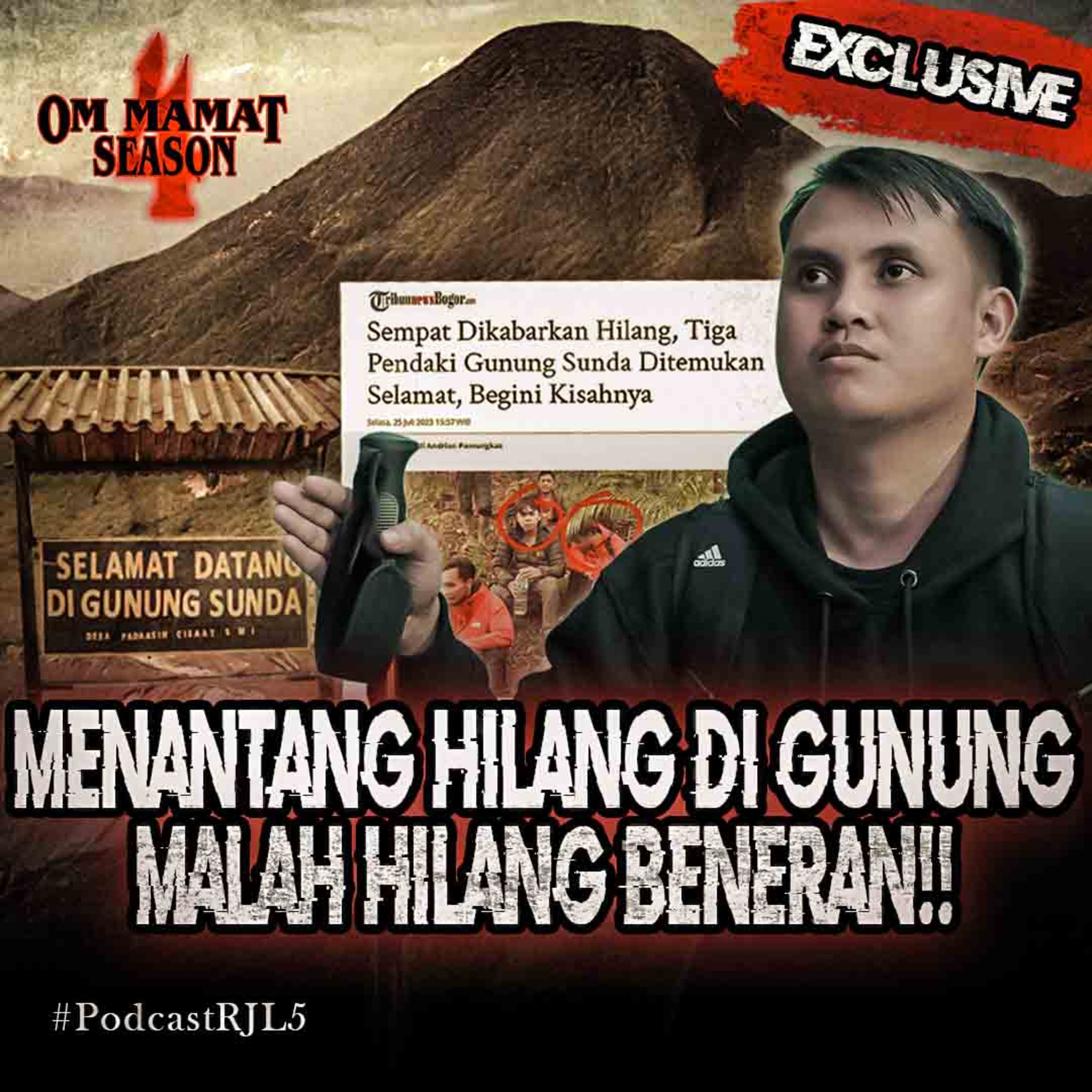 171. Kesombongan Tak Terbatas! 3 Orang Hilang di Gunung Sunda Jawa Barat (PART 1)