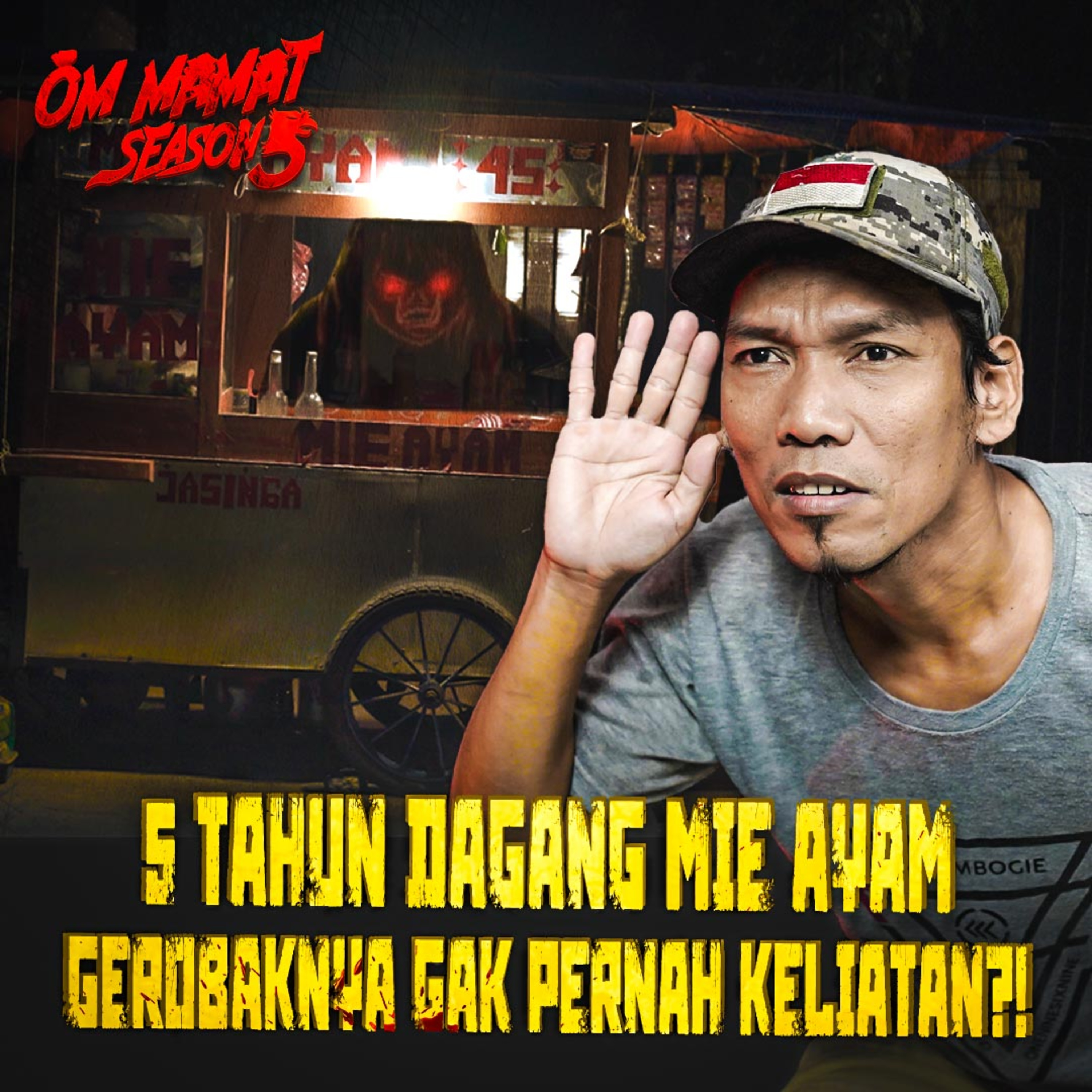 183. Persaingan Gaib Tukang Mie Ayam Ibu Kota! - OM MAMAT SEASON 5 episode artwork