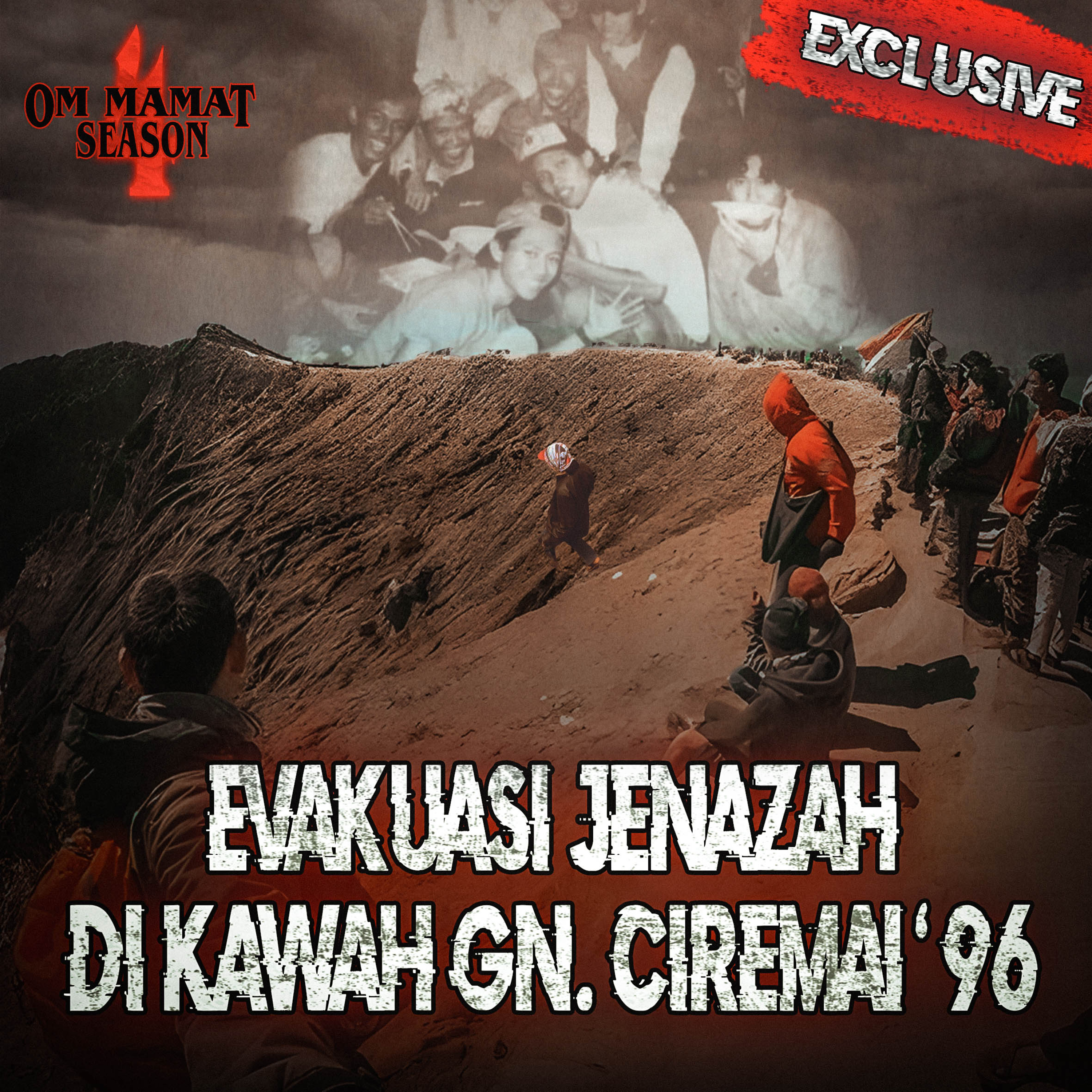218. Evakuasi Jenazah yang Hilang 10 Hari di Kawah Gunung Ciremai 1996 episode artwork