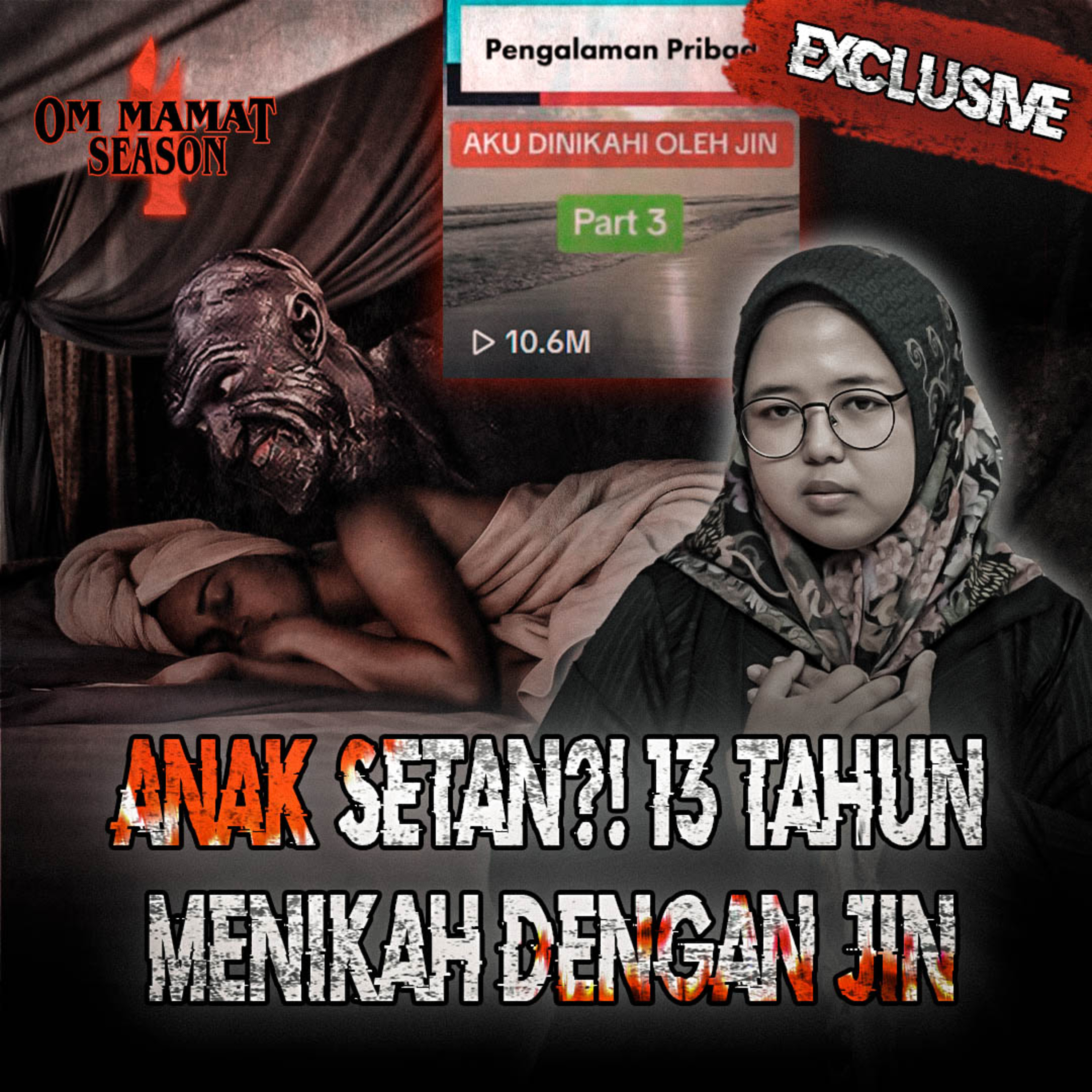 224. SAMPE DIBUAT FILM? Pengantin Setan Viral Bertahun-tahun Dinikahi Jin