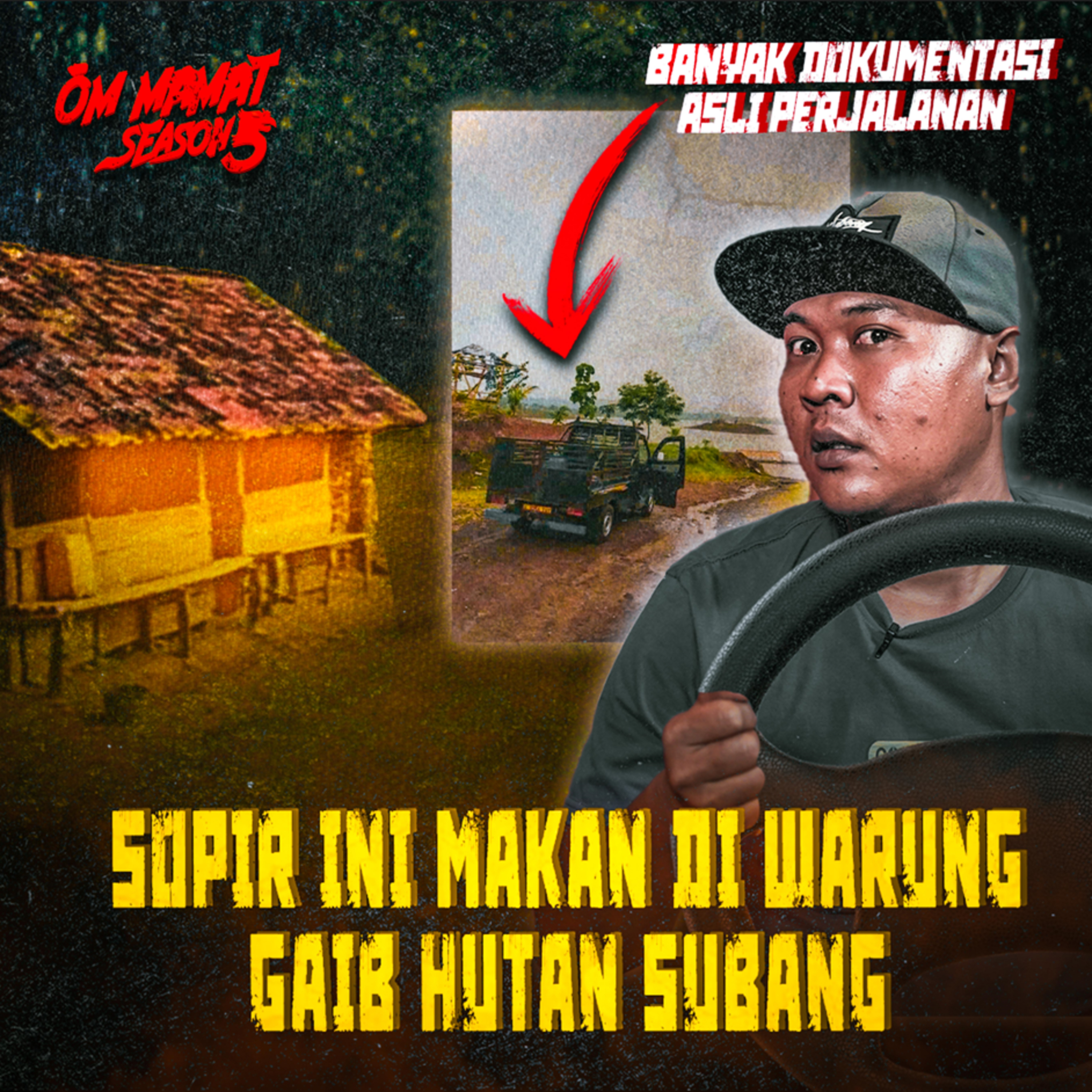 255. CERITA HOROR SOPIR MALAM! Makan di Warung Gaib Hutan Subang! episode artwork