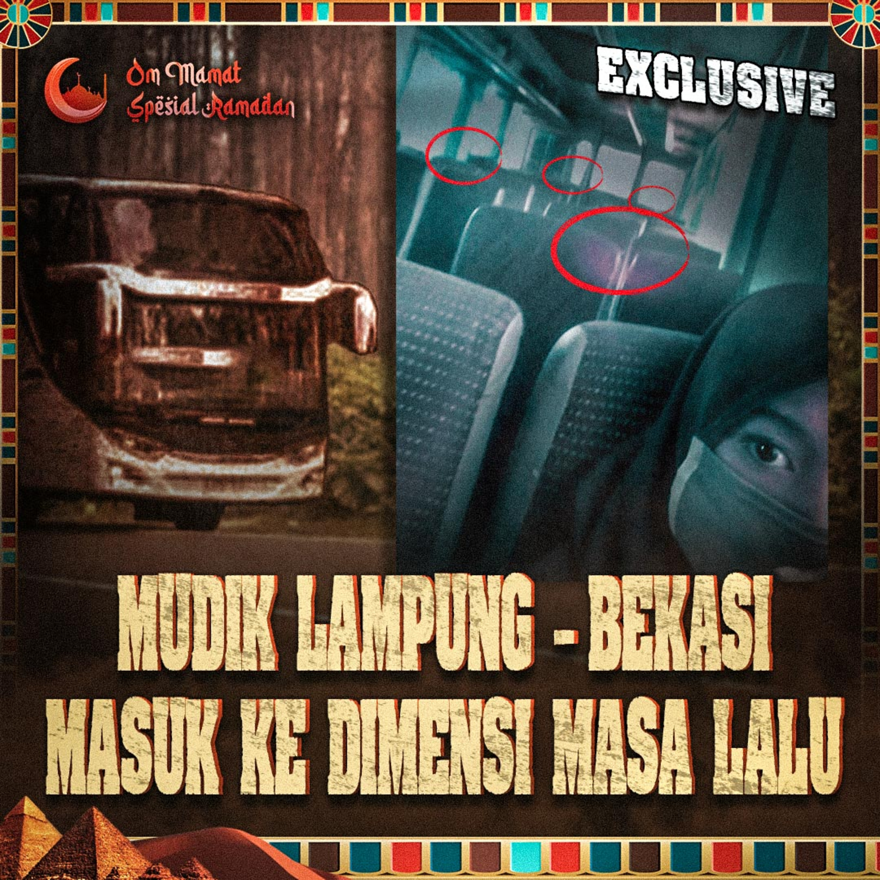 257. CERITA MUDIK TERSERAM?! Wanita Cantik Naik Bus Gaib Lampung - Bekasi