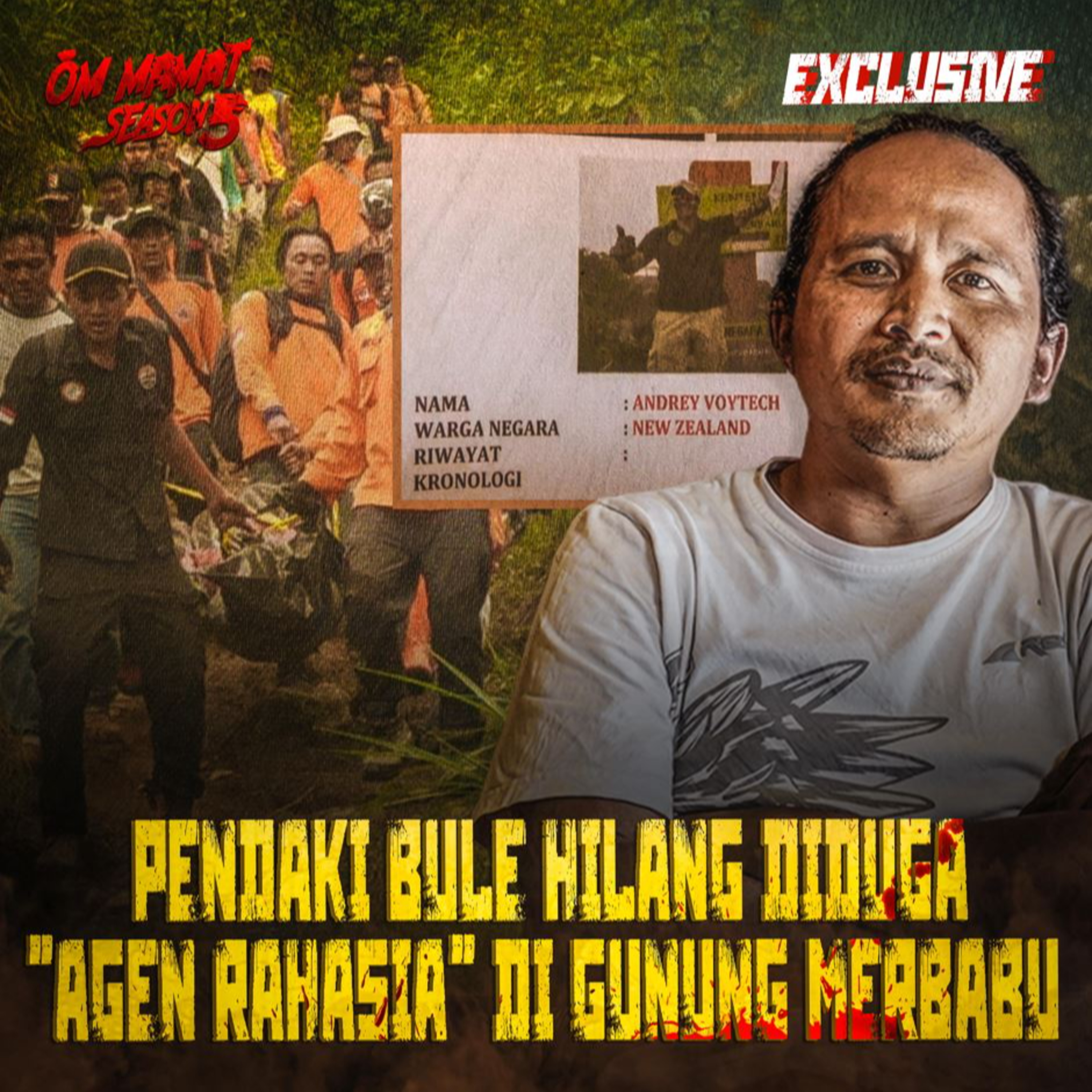 292. VIRAL! Evakuasi Pendaki Bule Diduga "Agen Rahasia" di Gunung Merbabu episode artwork
