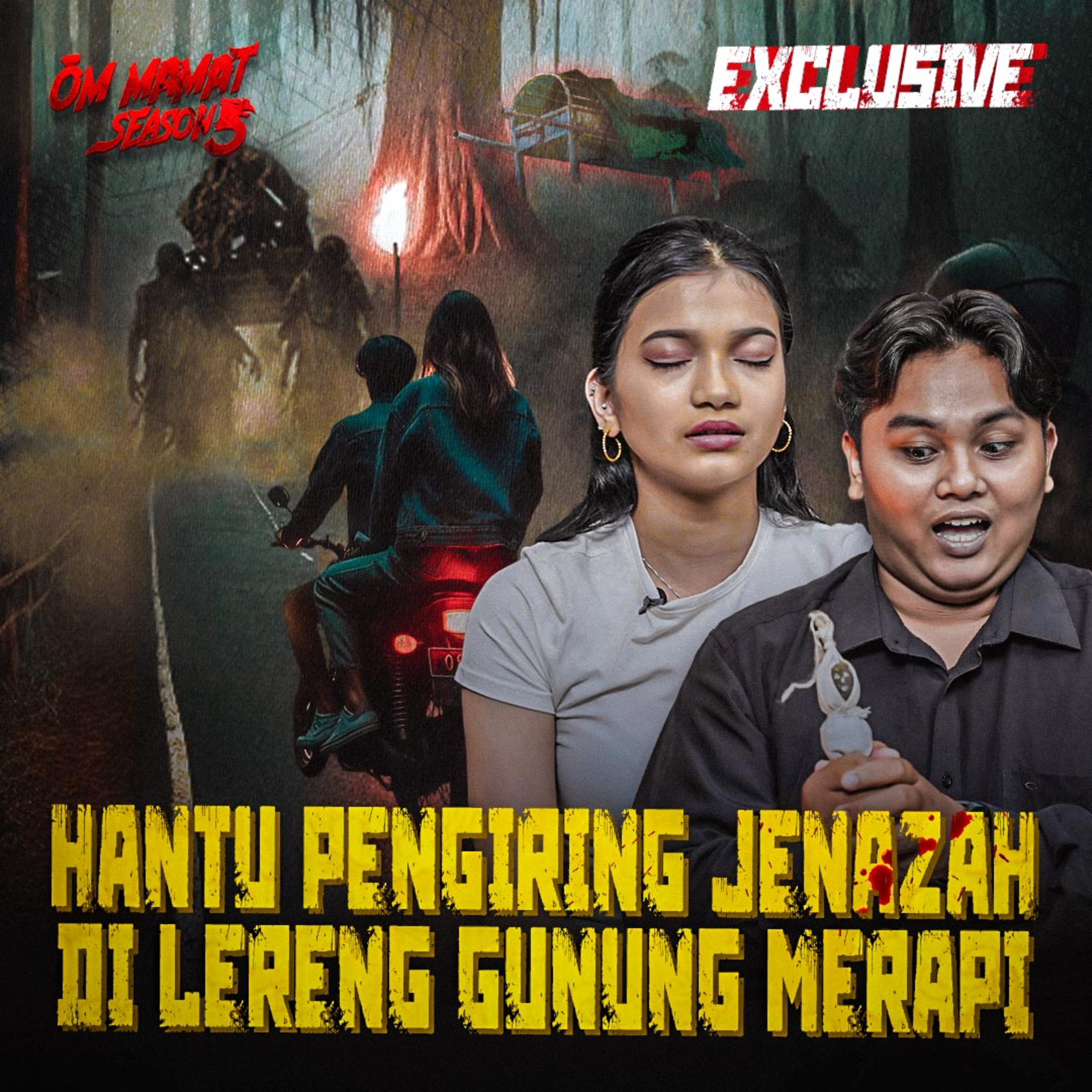 309. SEREM BGT?? Pria Ini Bertemu Hantu Pengiring Jenazah di Lereng Gunung Merapi