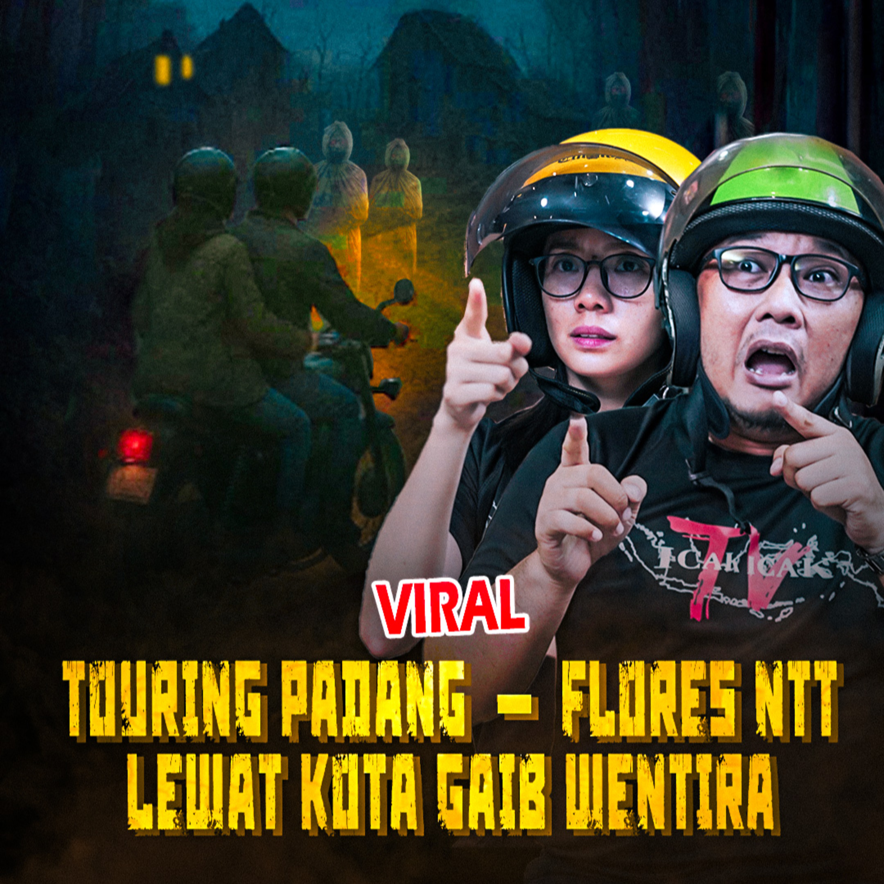 348. BANYAK PENAMPAKAN TEREKAM? KISAH HOROR PASUTRI TOURING MOTOR PADANG - TIMOR LESTE