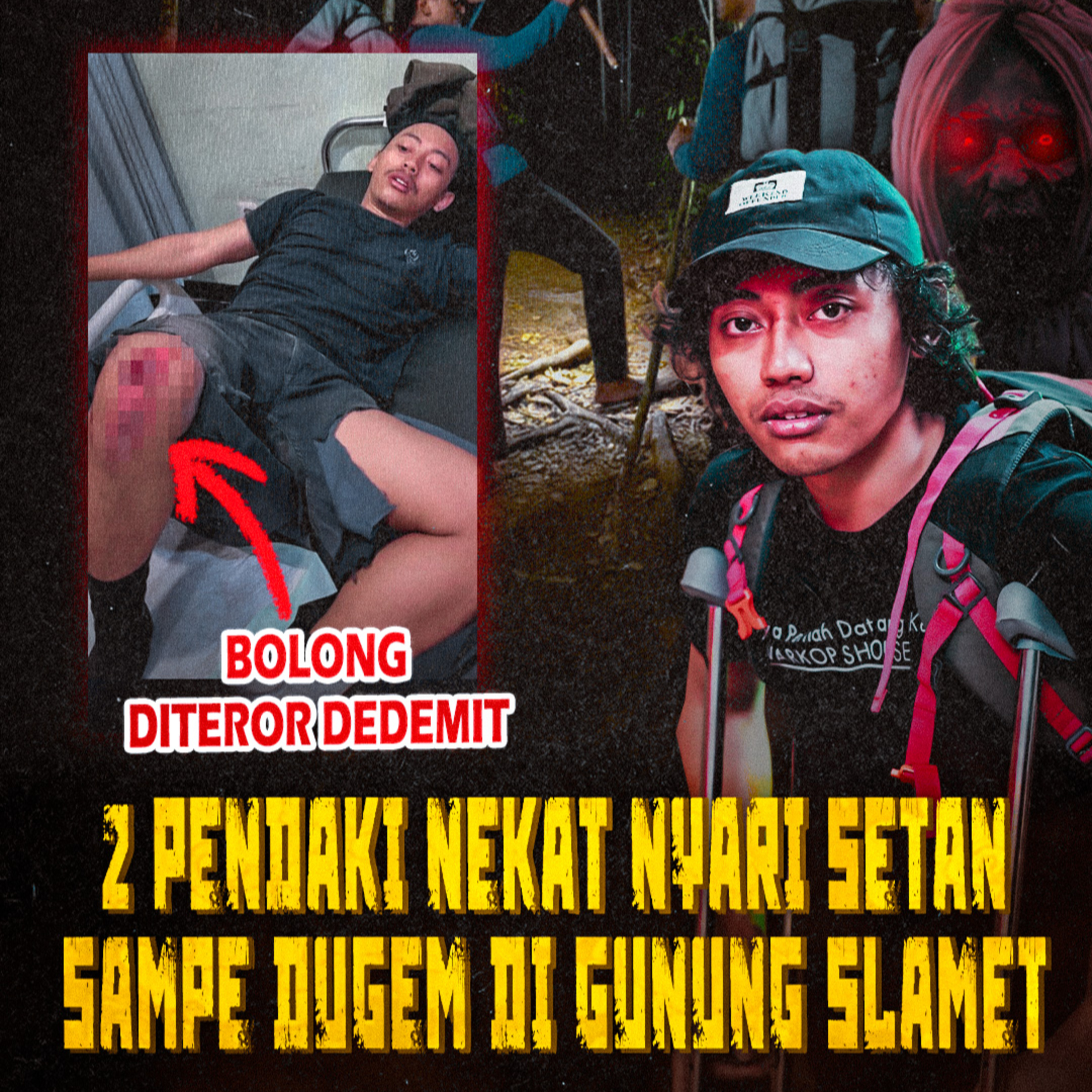 353. 2 PENDAKI NEKAT NYARI & BUKTIKAN SETAN SAMPAI DUGEM DI GUNUNG SLAMET, SUMBING, SINDORO episode artwork