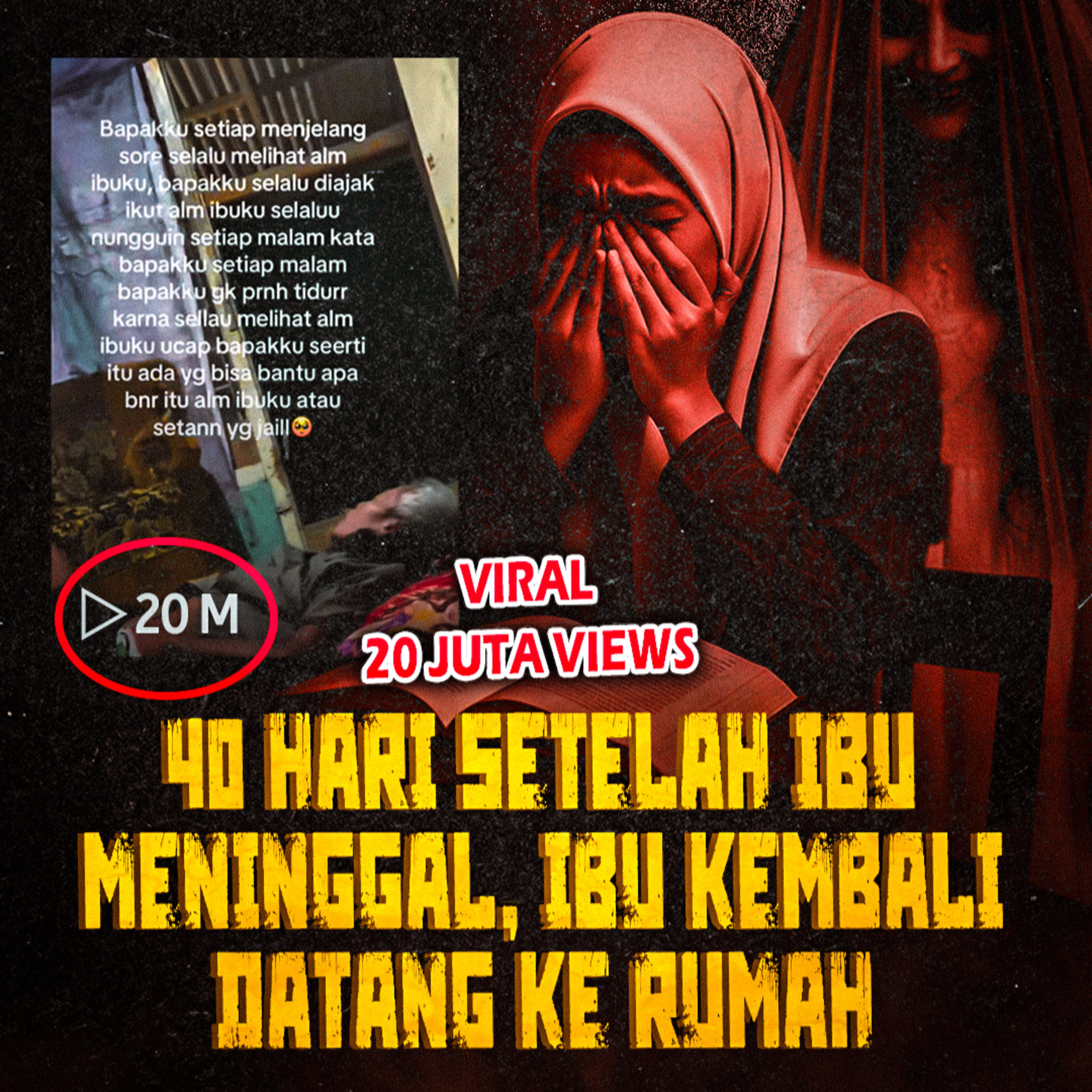 365. MIRIP IBU PENGABDI SETAN? SETELAH 40 HARI MENINGGAL, IBU KEMBALI DATANG KE RUMAH episode artwork