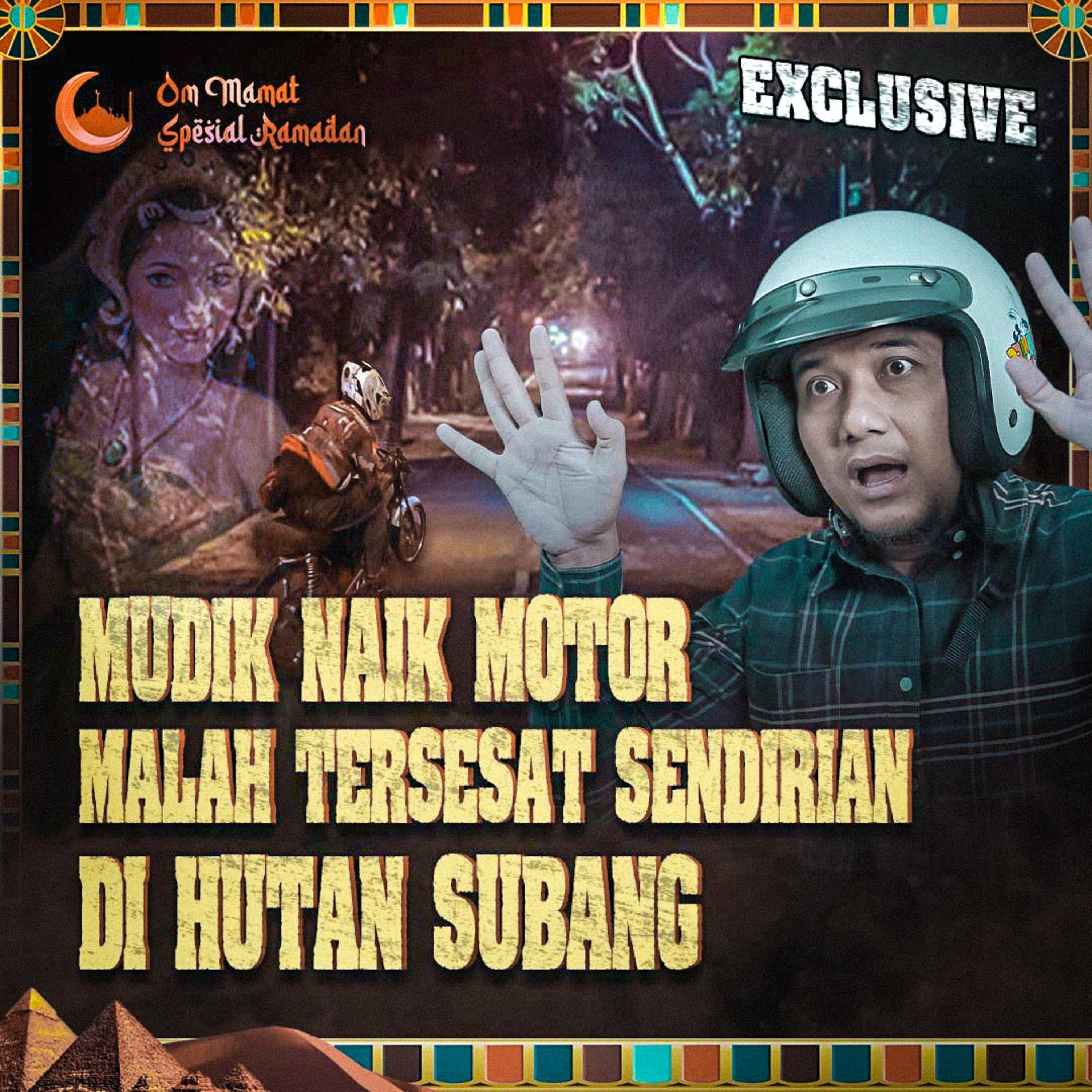 374. CERITA HOROR TOURING TERSERAM! TERSESAT SENDIRIAN DI HUTAN SUBANG MASUK DESA GAIB episode artwork