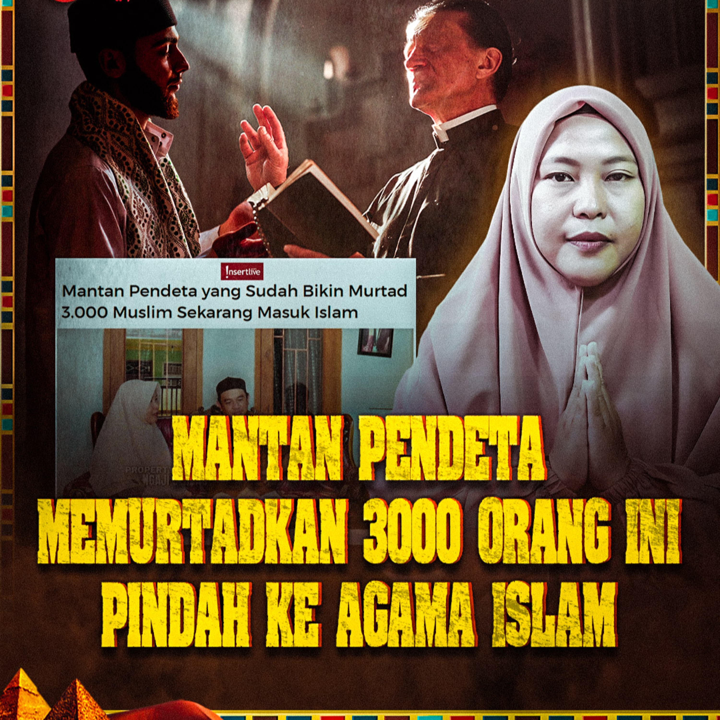 402. KISAH MANTAN PENDETA MASUK ISLAM SETELAH MEMURTADKAN 3000 ORANG episode artwork