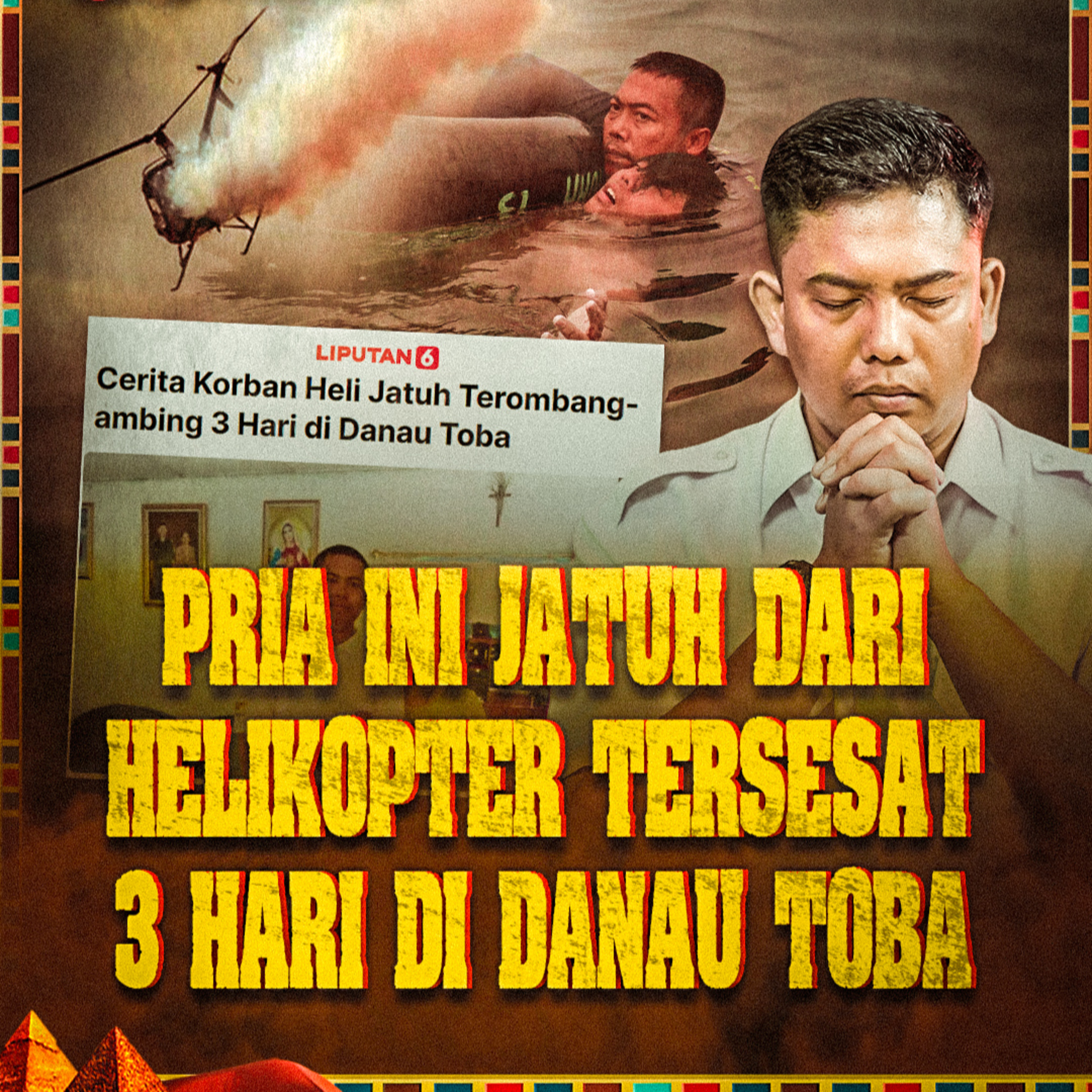 411. SERAM & TRAGIS! CREW PILOT JATUH DAN HILANG DI DANAU TOBA episode artwork