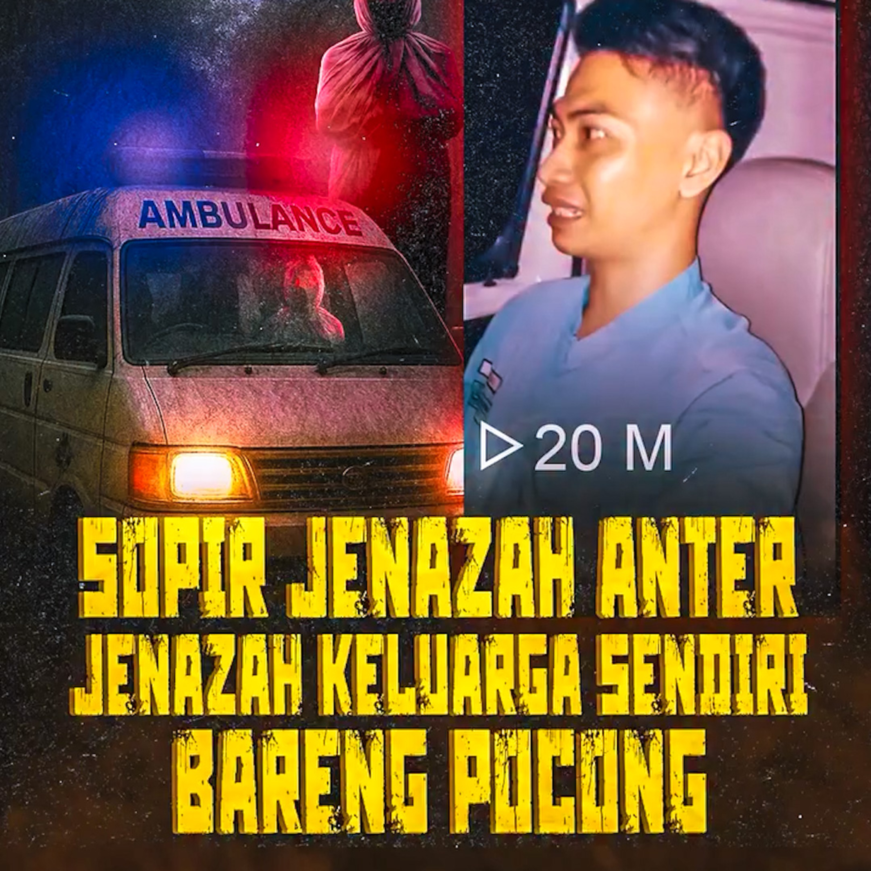414. VIRAL! SOPIR AMBULANS ANTAR KORBAN CAROK MADURA! JENAZAH BERAT & BAU BUSUK episode artwork