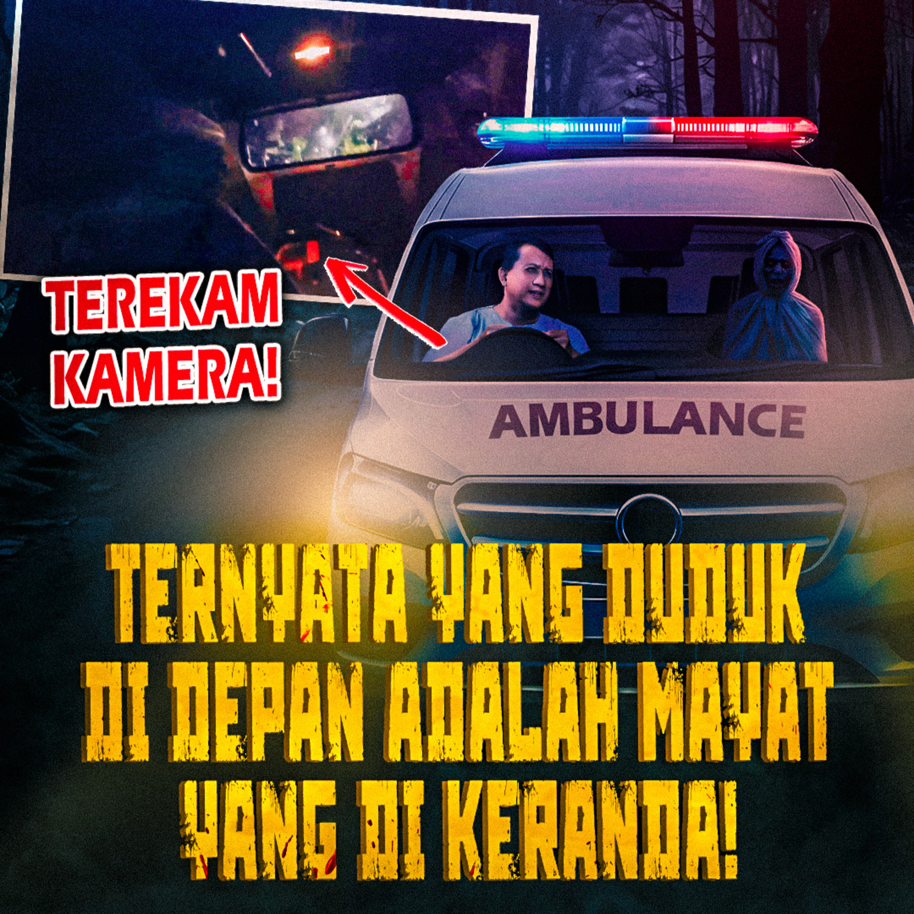 418. VIRAL TEREKAM KAMERA! SOPIR AMBULANS INI ANTAR PENUMPANG YANG TERNYATA MAYAT DI KERANDA