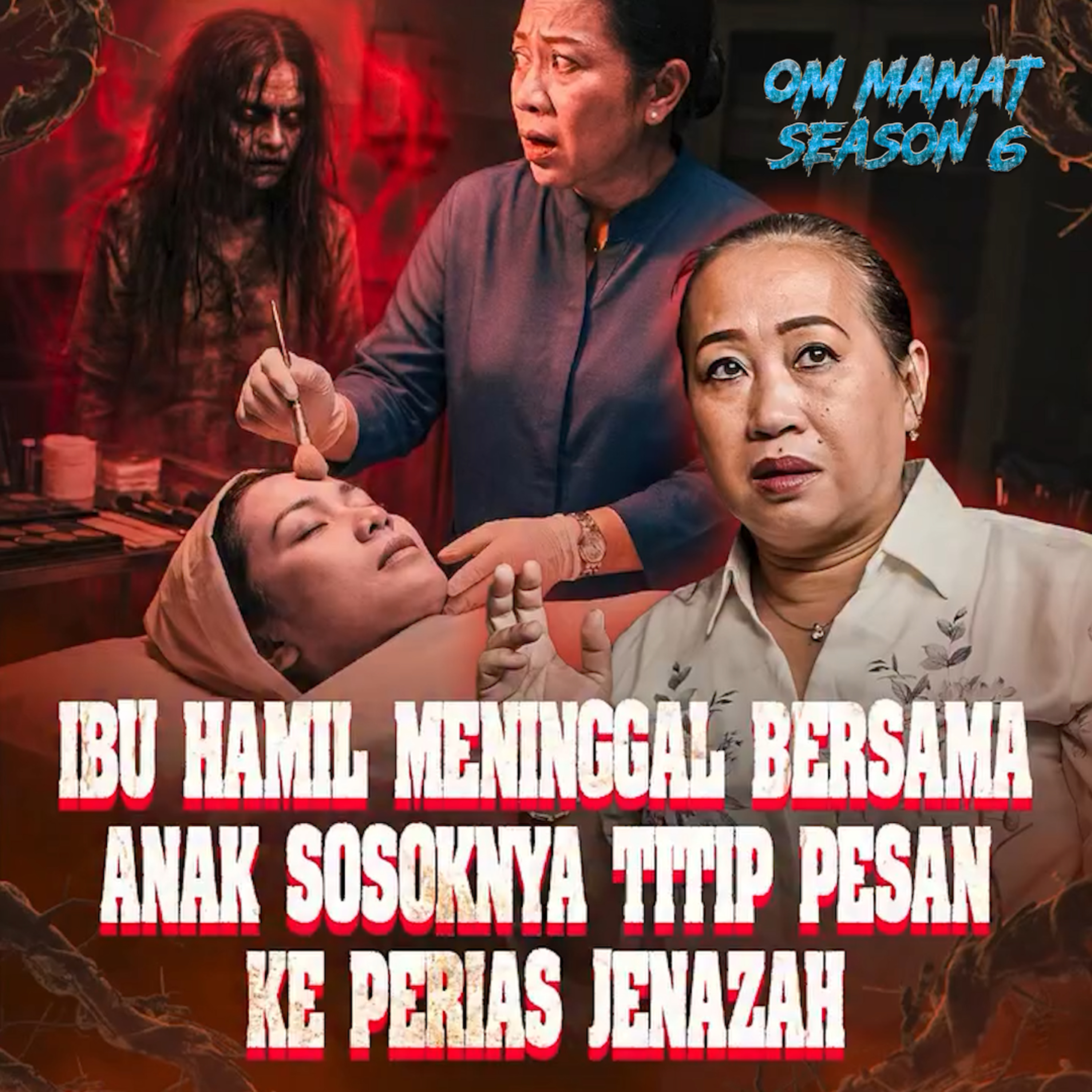466. MERINDING! KISAH HOROR PERIAS JENAZAH SENIOR MERIAS IBU HAMIL PUNGGUNG BOLONG episode artwork