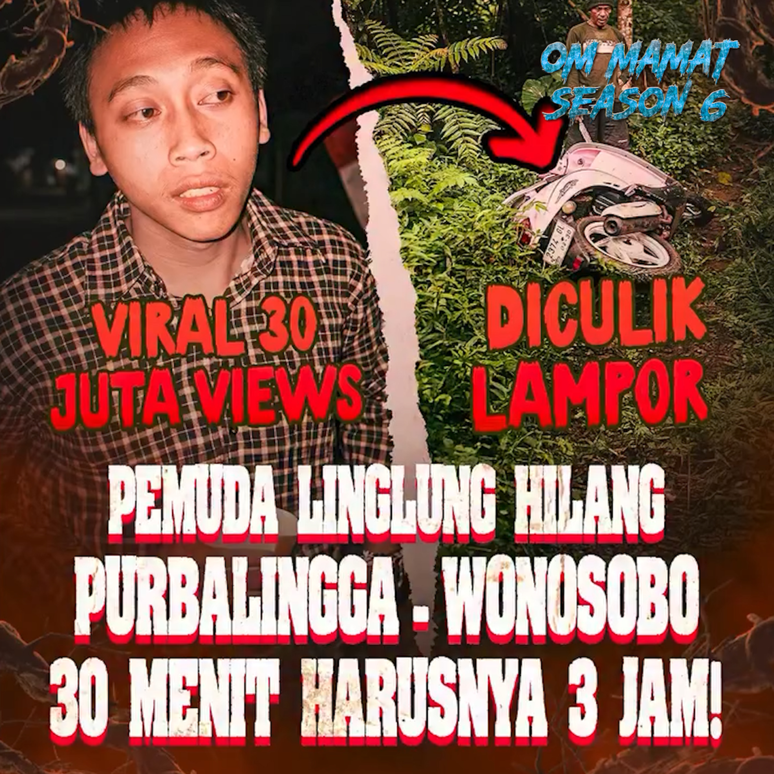 466. VIRAL SATU KABUPATEN! PEMUDA HILANG DI HUTAN WONOSOBO DICULIK LAMPOR? episode artwork