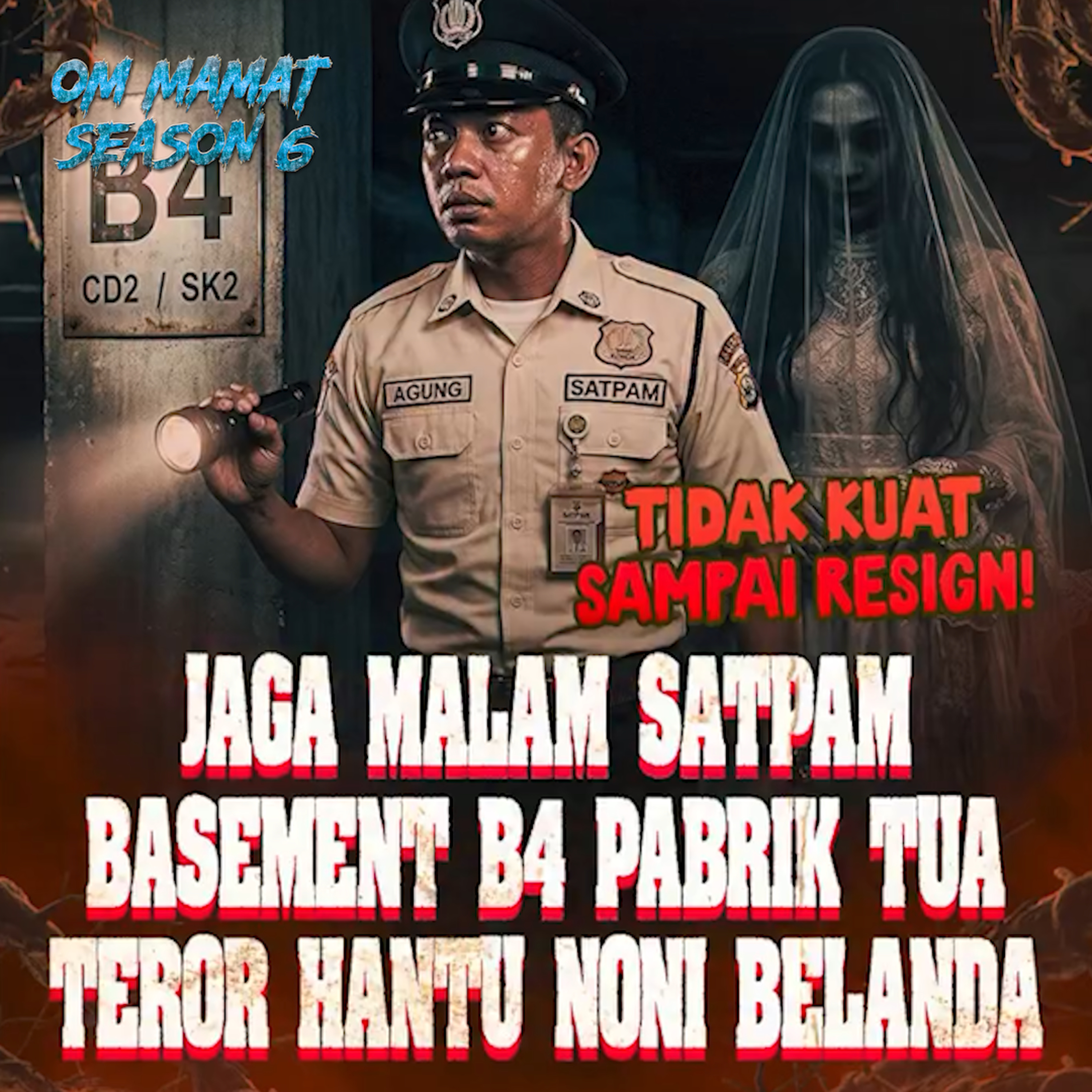 466. HOROR! 9 TAHUN JAGA MALAM SATPAM BASEMENT PABRIK TUA DI JAKARTA episode artwork