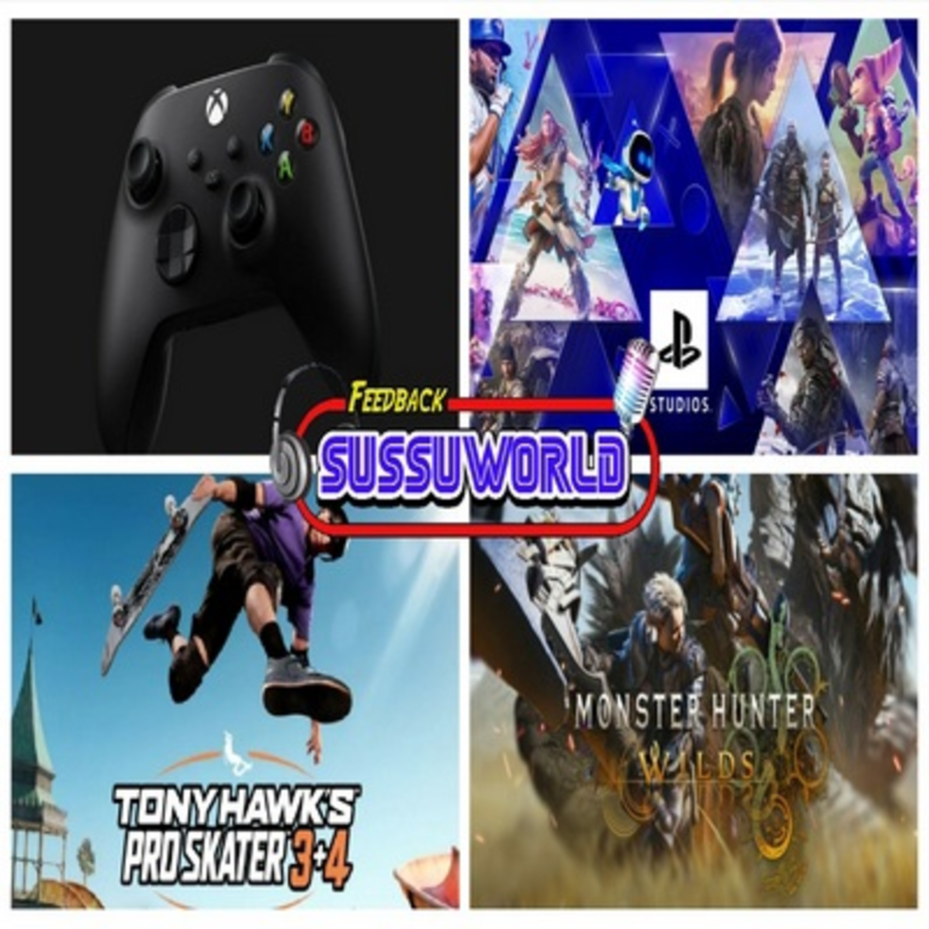 Feedback SussuWorld - Xbox com bugs, Demissões na Sony, Tony Hawk e Monster Hunter Wilds !! episode artwork