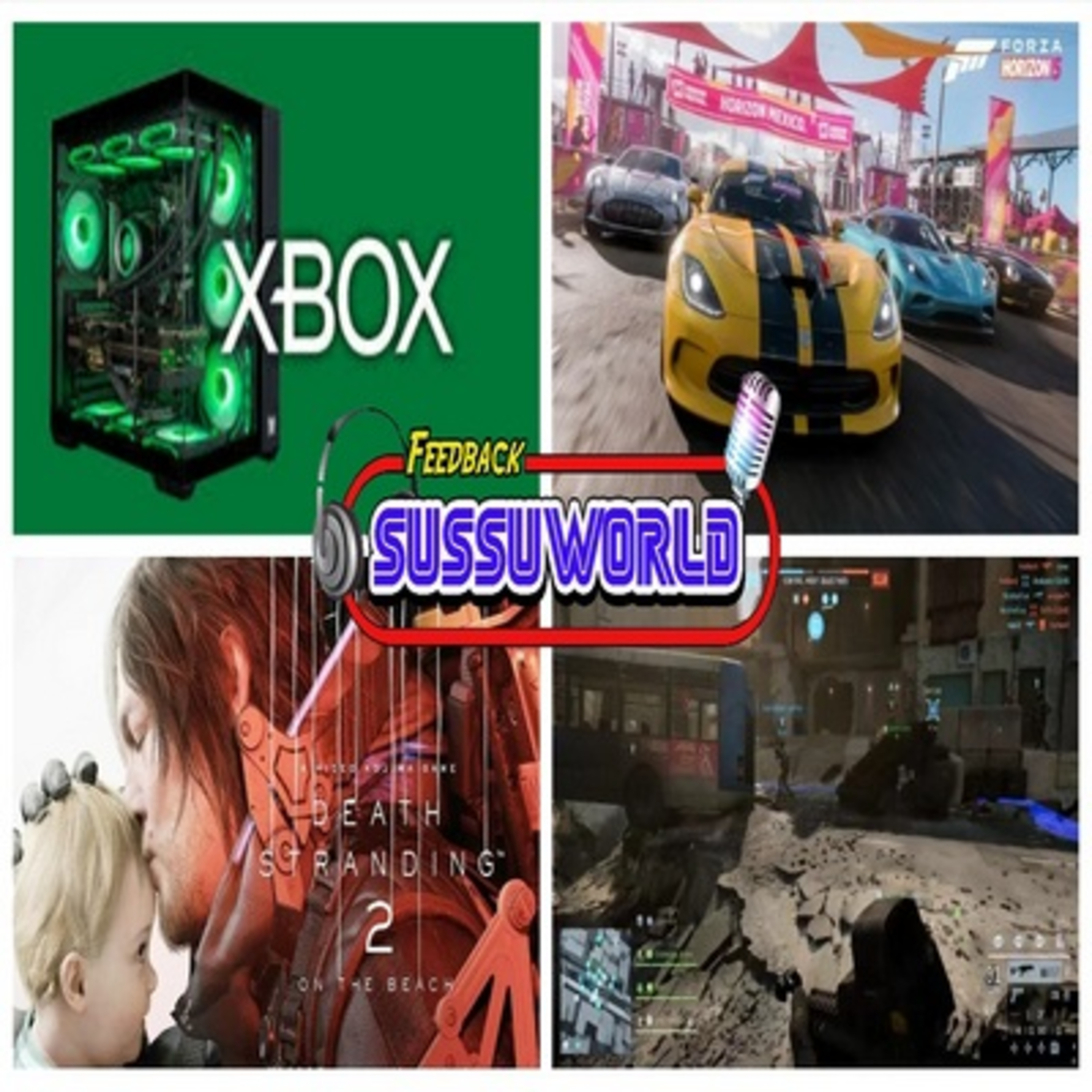 Feedback SussuWorld - Novo Xbox será um PC, Forza Horizon 5, Death Stranding 2 e Battlefield !! episode artwork