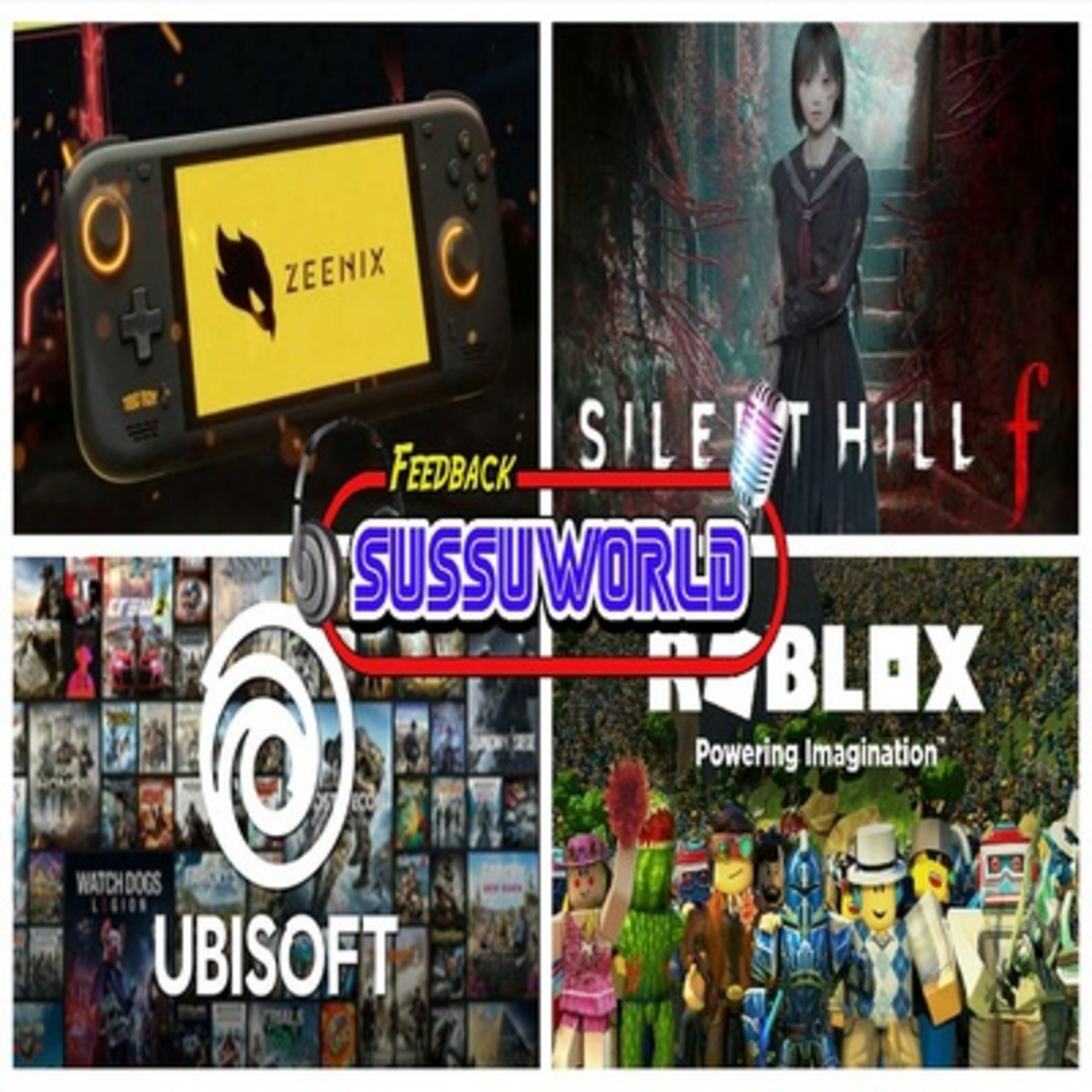 Feedback SussuWorld - Zeenix na berlinda, Silent Hill f, Ubisoft, Roblox e mais !! episode artwork