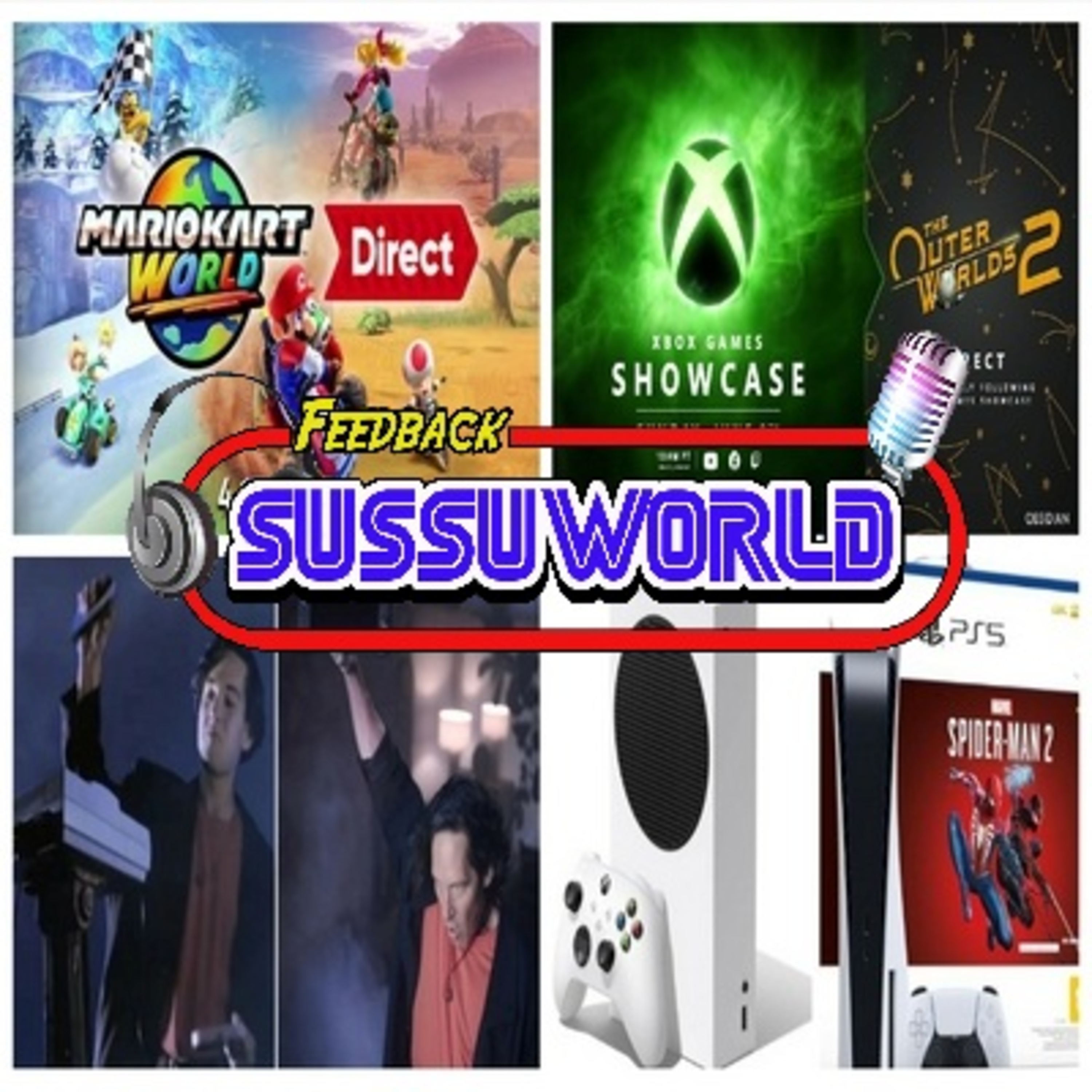 Feedback SussuWorld - Mario Kart World Direct, Paul Rudd, Xbox, Custo x Benefício e mais !! episode artwork