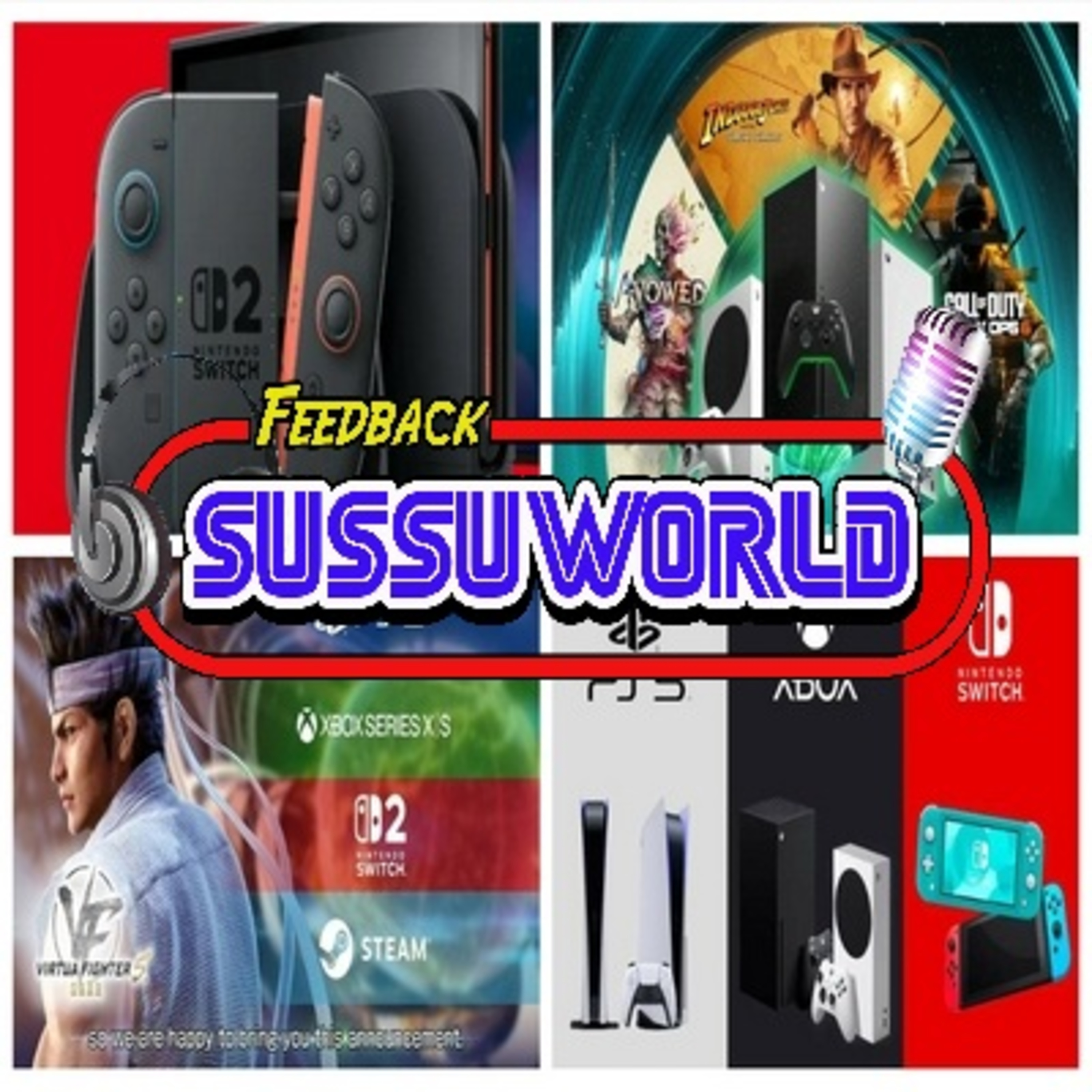 Feedback SussuWorld - Novos Termos da Nintendo, Xbox e Produtoras, Virtua Fighter e mais !! episode artwork