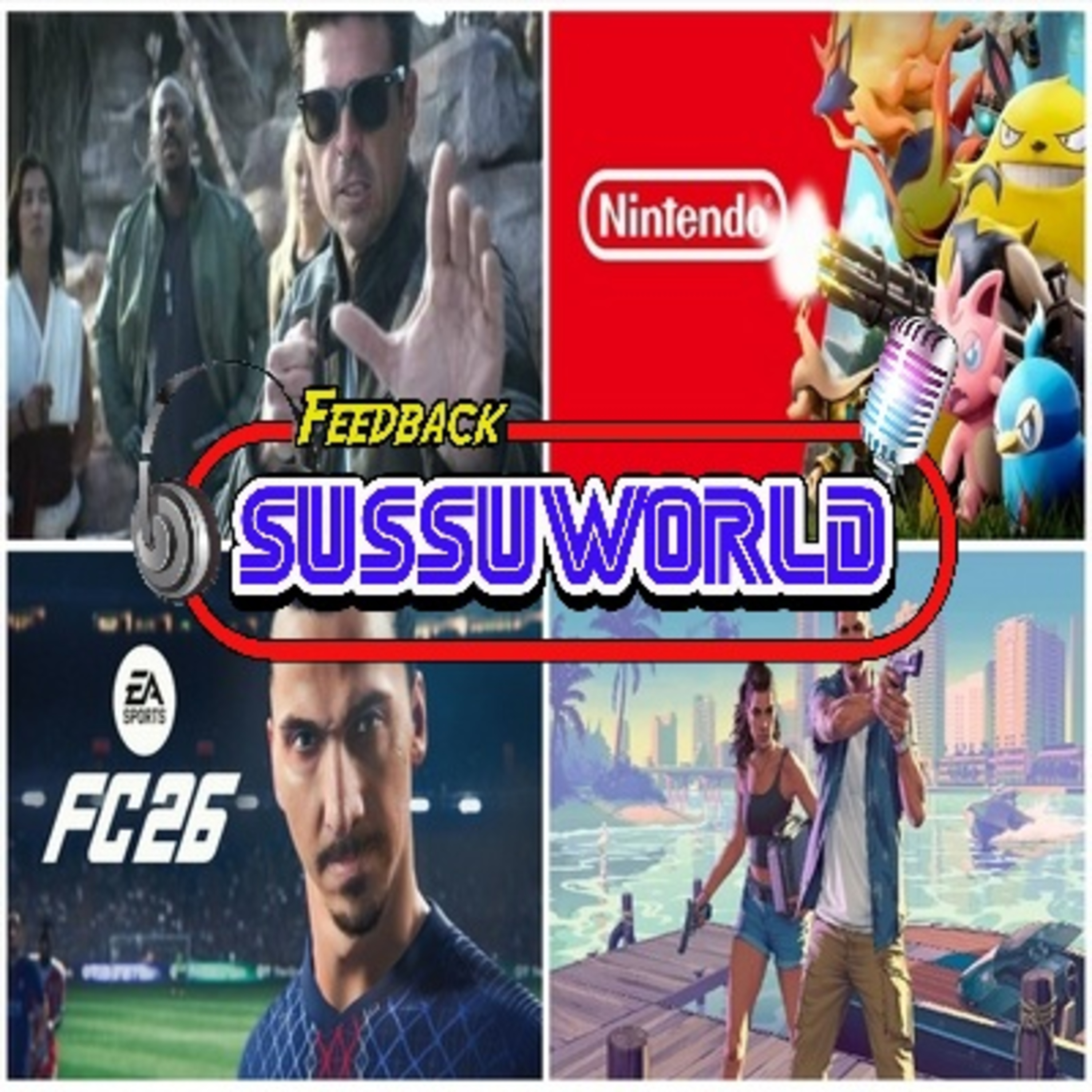 Feedback SussuWorld - Mortal Kombat 2, Filmes, Nintendo vs Palworld, EA Sports 26, GTA 6 e mais !! episode artwork