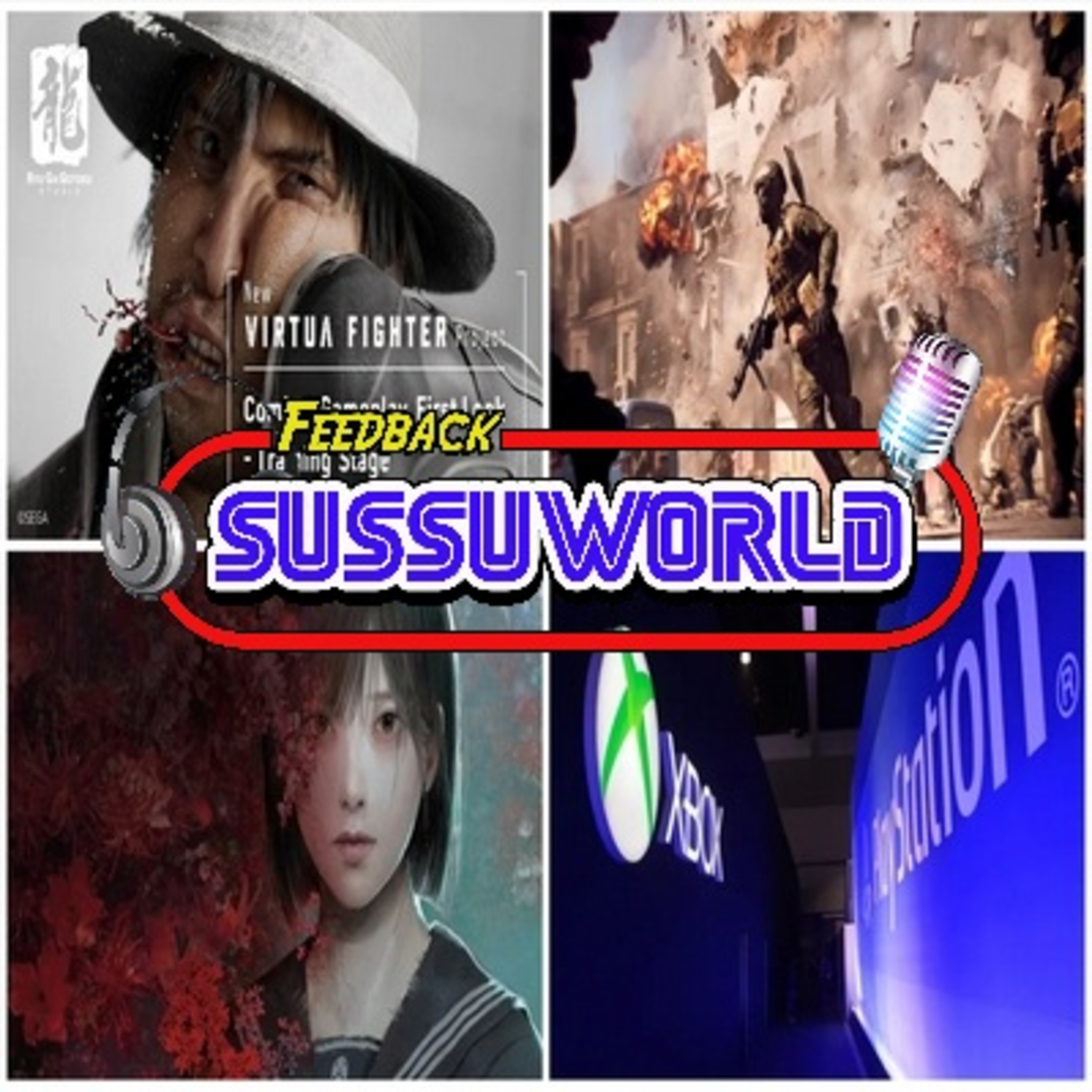Feedback SussuWorld - Virtua Fighter voltando, Silent Hill preocupa, Xbox cresce na Sony e mais !! episode artwork