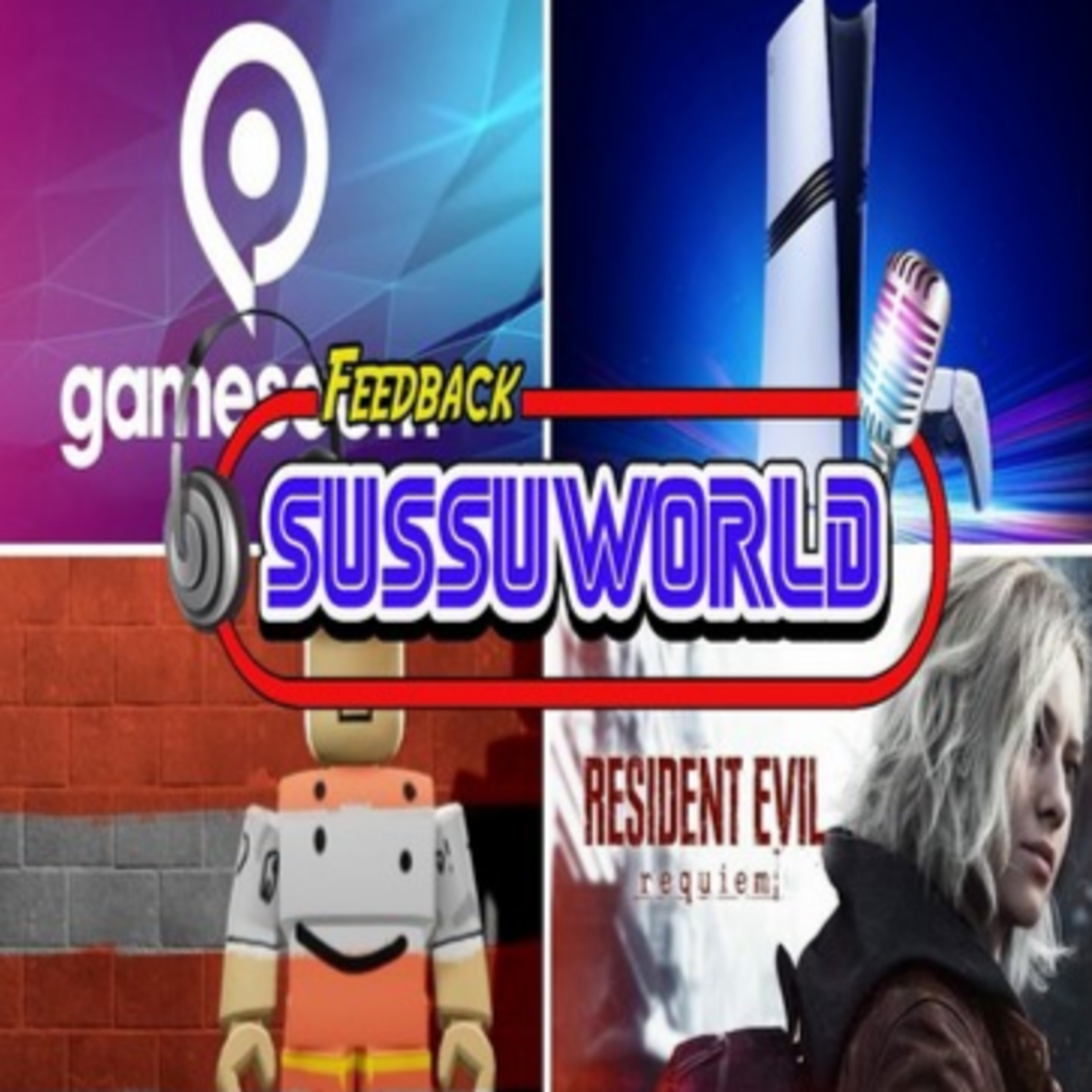 Feedback SussuWorld - Novidades da Gamescom, Aumento de Preço do PS5 e Roblox !! episode artwork